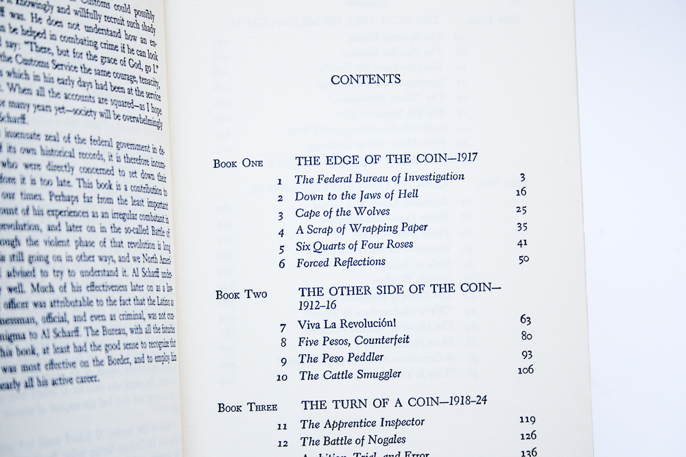 1964 First Edition " The Coin of Contraband" by Garland Roark