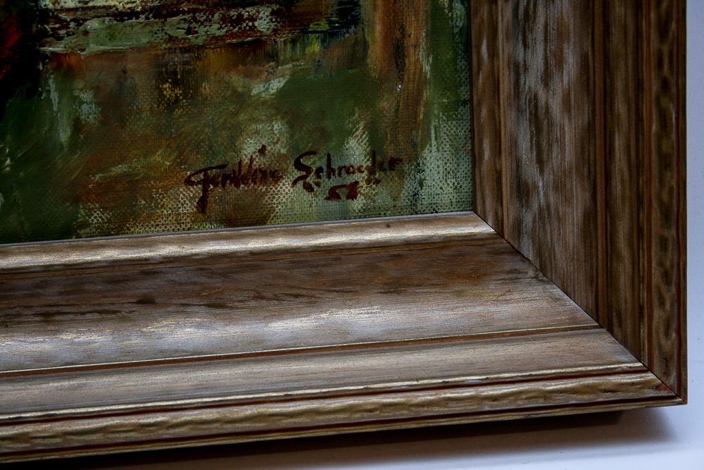 Vintage Acrylic and Oil Still Life Paintings