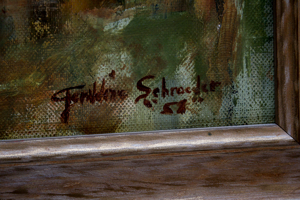 Vintage Acrylic and Oil Still Life Paintings