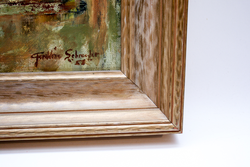 Vintage Acrylic and Oil Still Life Paintings