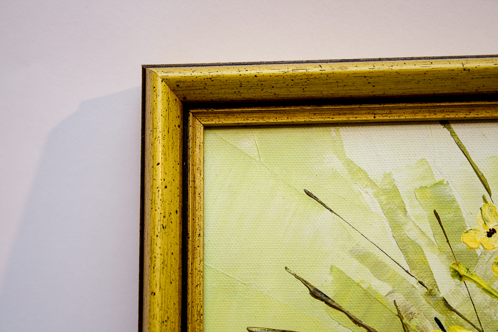 Vintage Acrylic and Oil Still Life Paintings