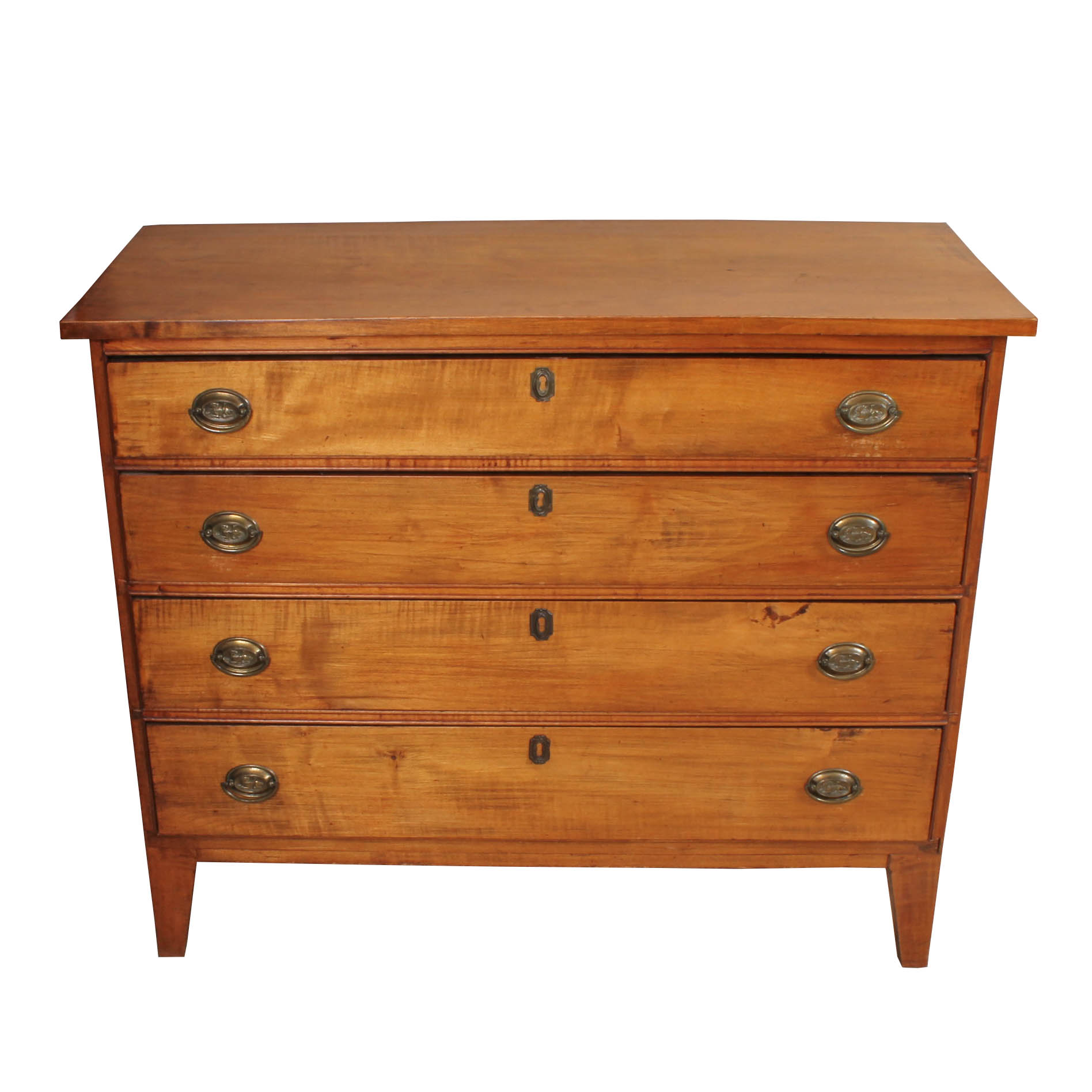 American Federal Cherry Chest of Drawers, Circa 1820 - 1840