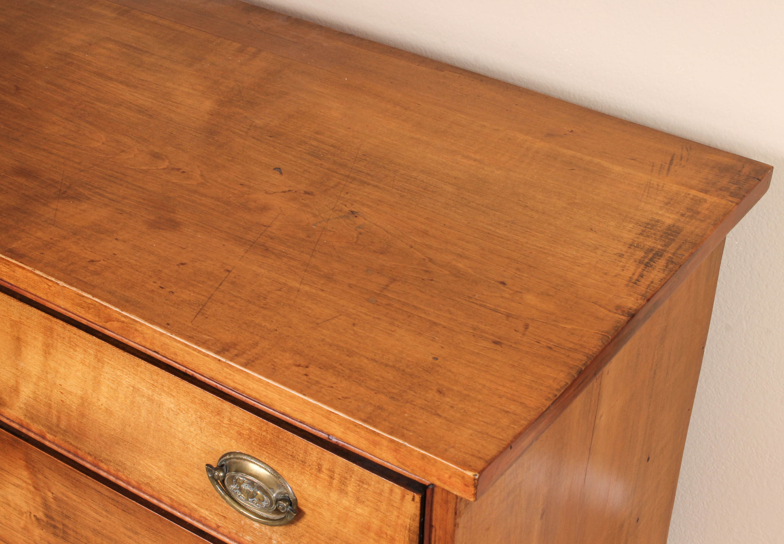 American Federal Cherry Chest of Drawers, Circa 1820 - 1840