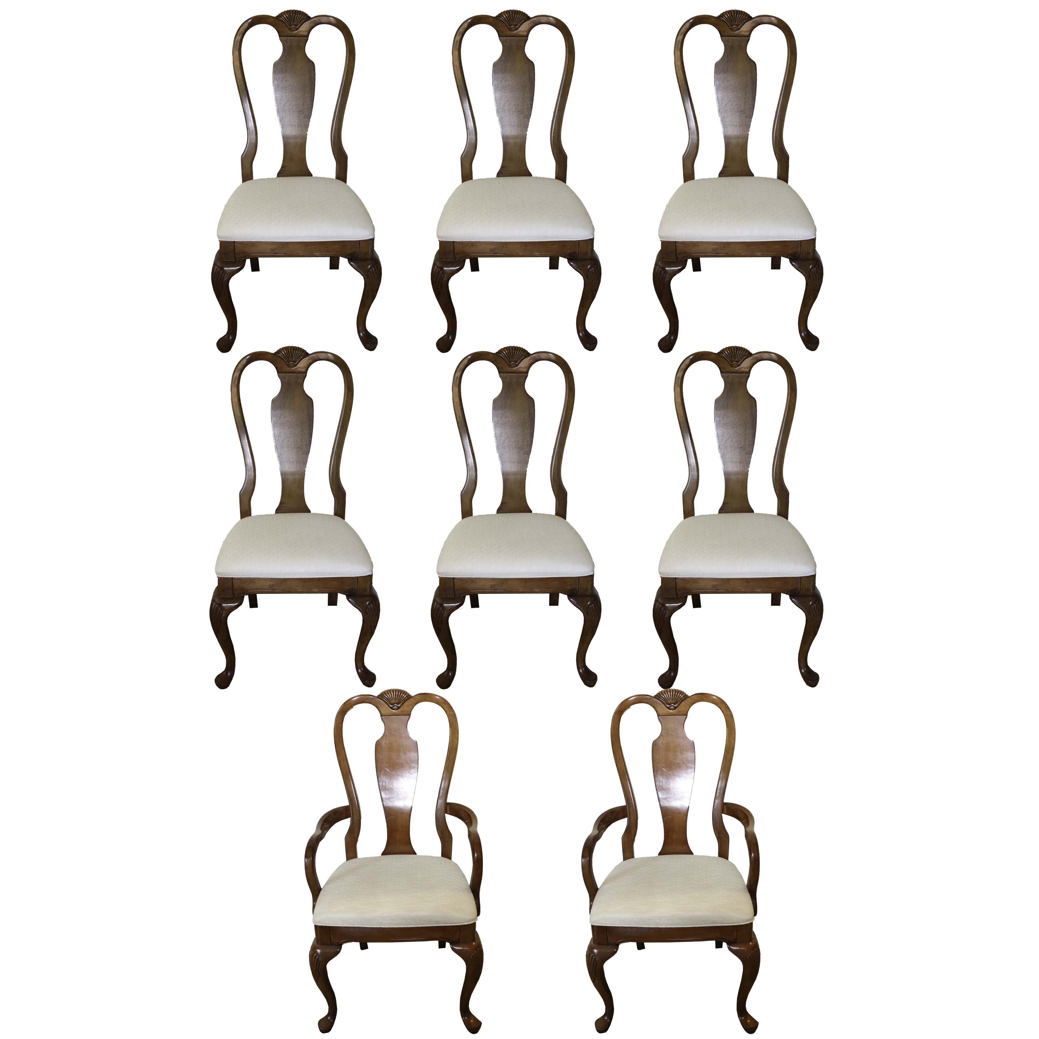 Queen Anne Style Dining Chairs