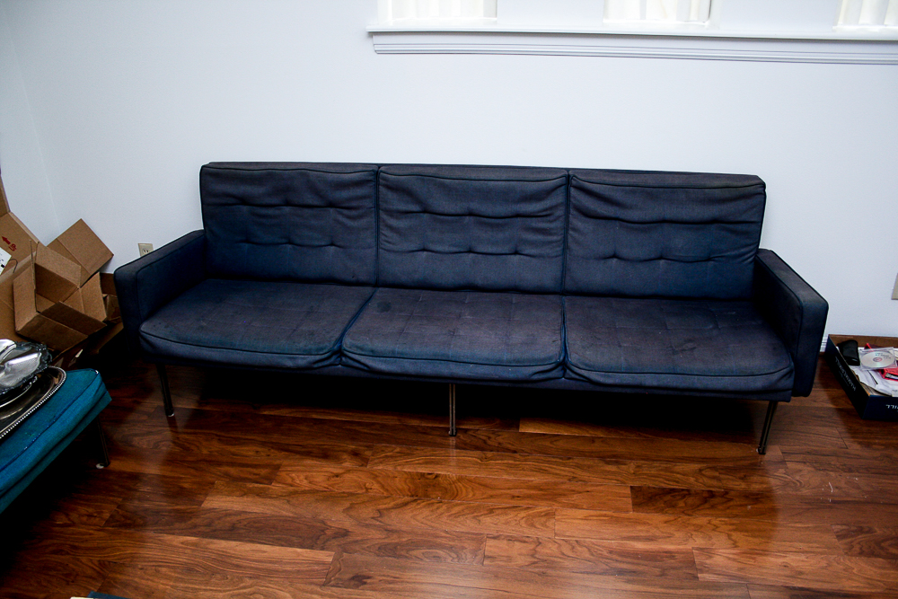 Mid Century Modern Parallel Bar Sofa
