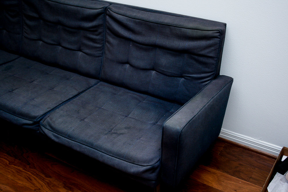 Mid Century Modern Parallel Bar Sofa