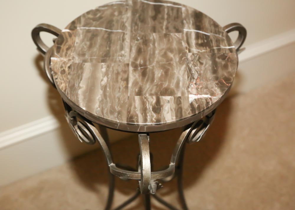 Marble Top Accent Tables