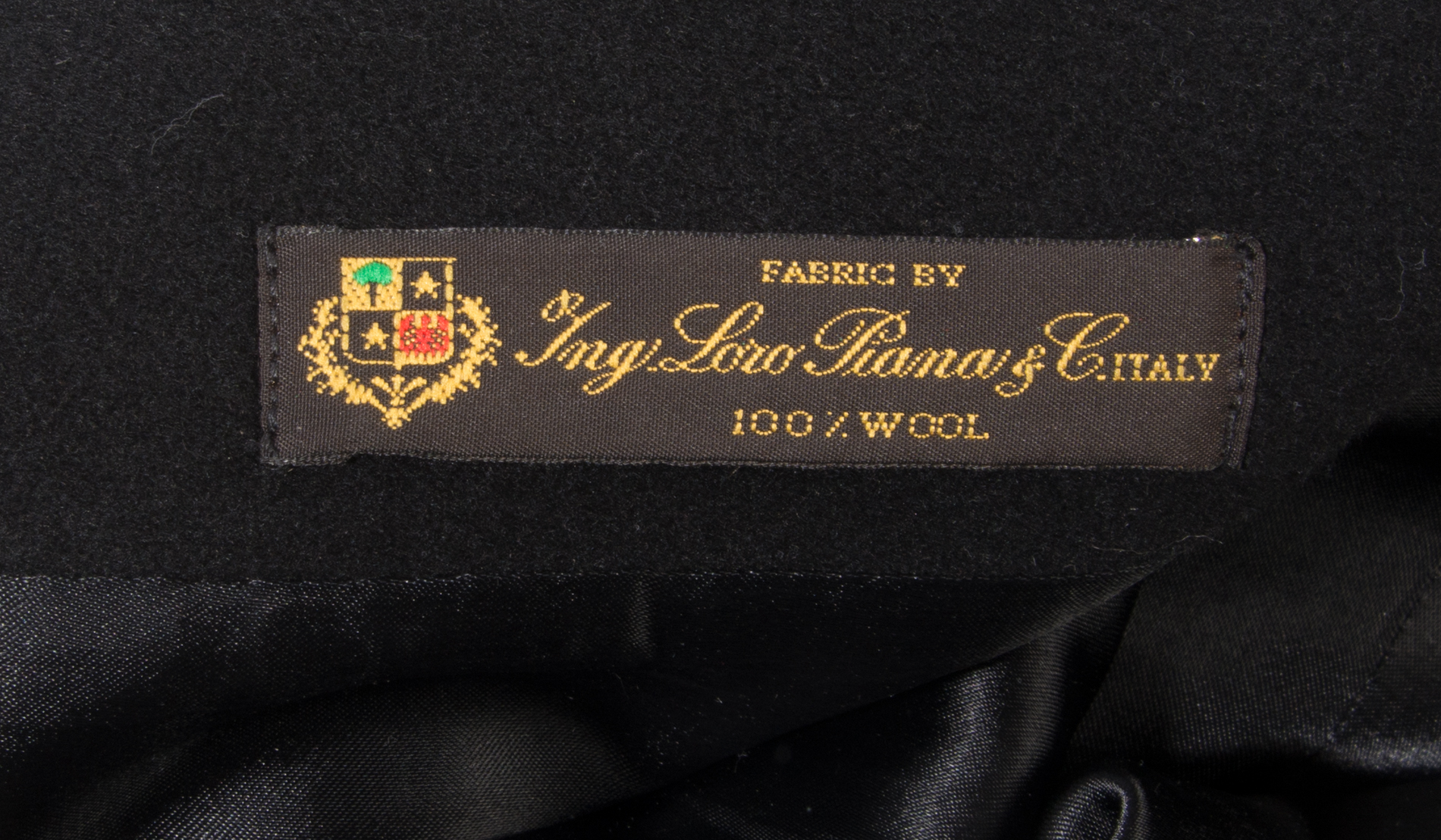 Dale Dressin Floor Length Wool Coat with Dyed Blue Fox Fur Hood