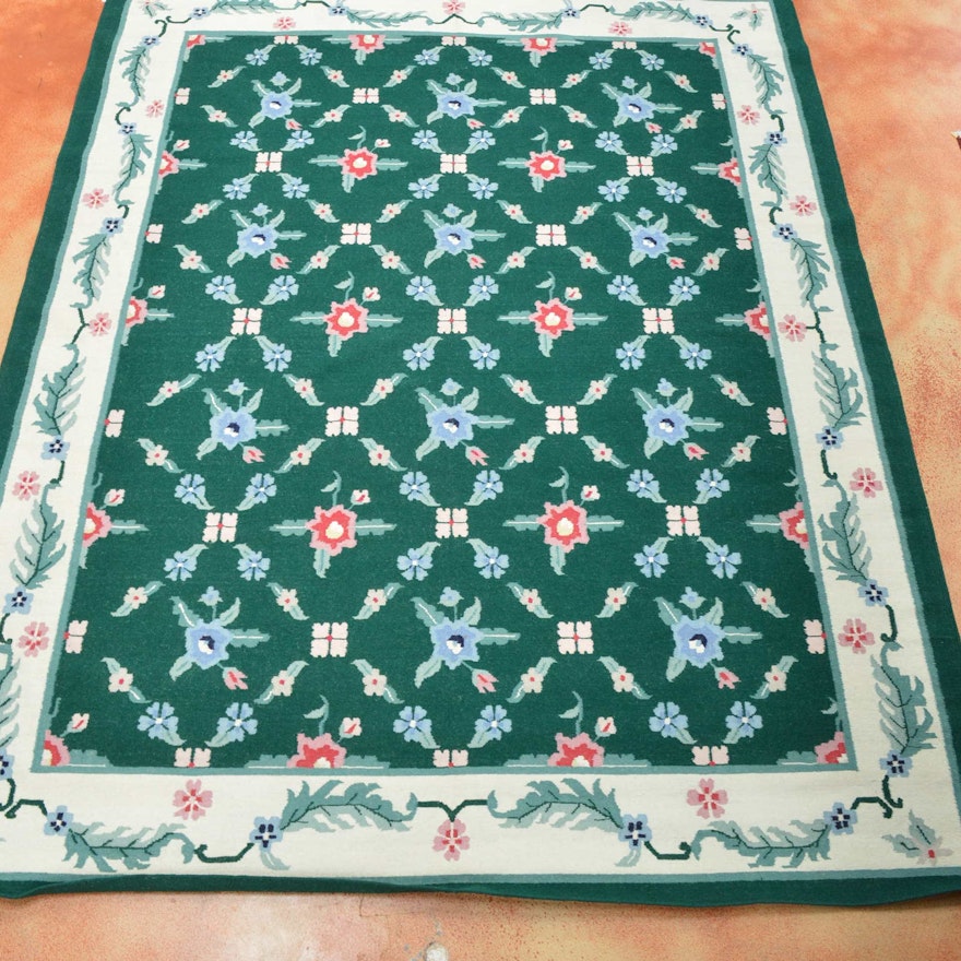 Hand Made Flat Weave Dhurrie Area Rug