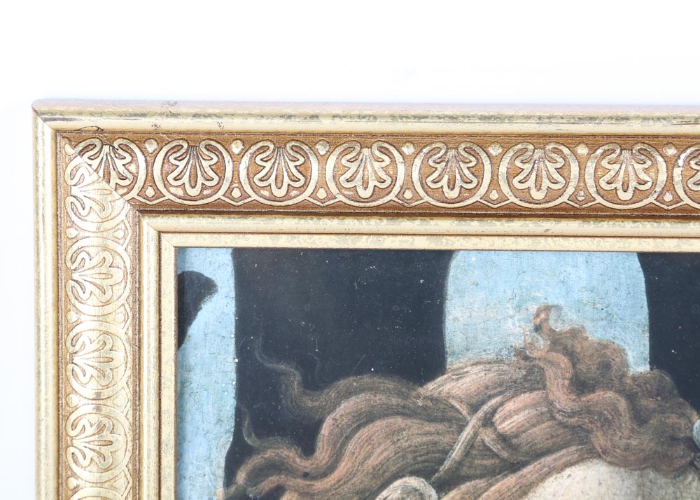 After Sandro Botticelli Framed Offset Lithographs