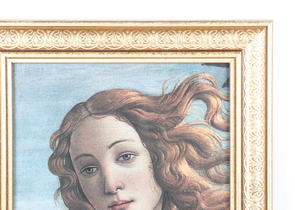 After Sandro Botticelli Framed Offset Lithographs