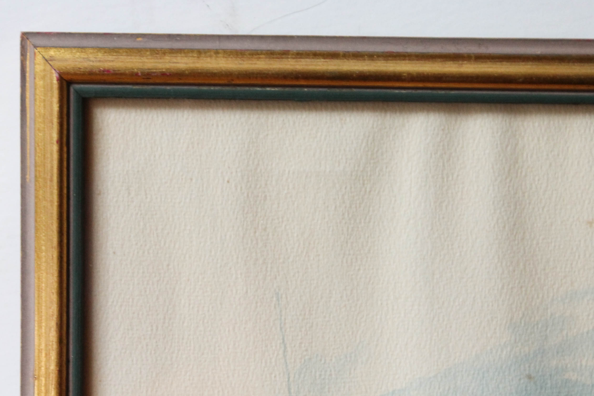 Paul N. Norton Print of "Seaport Street, Mystic Conn."