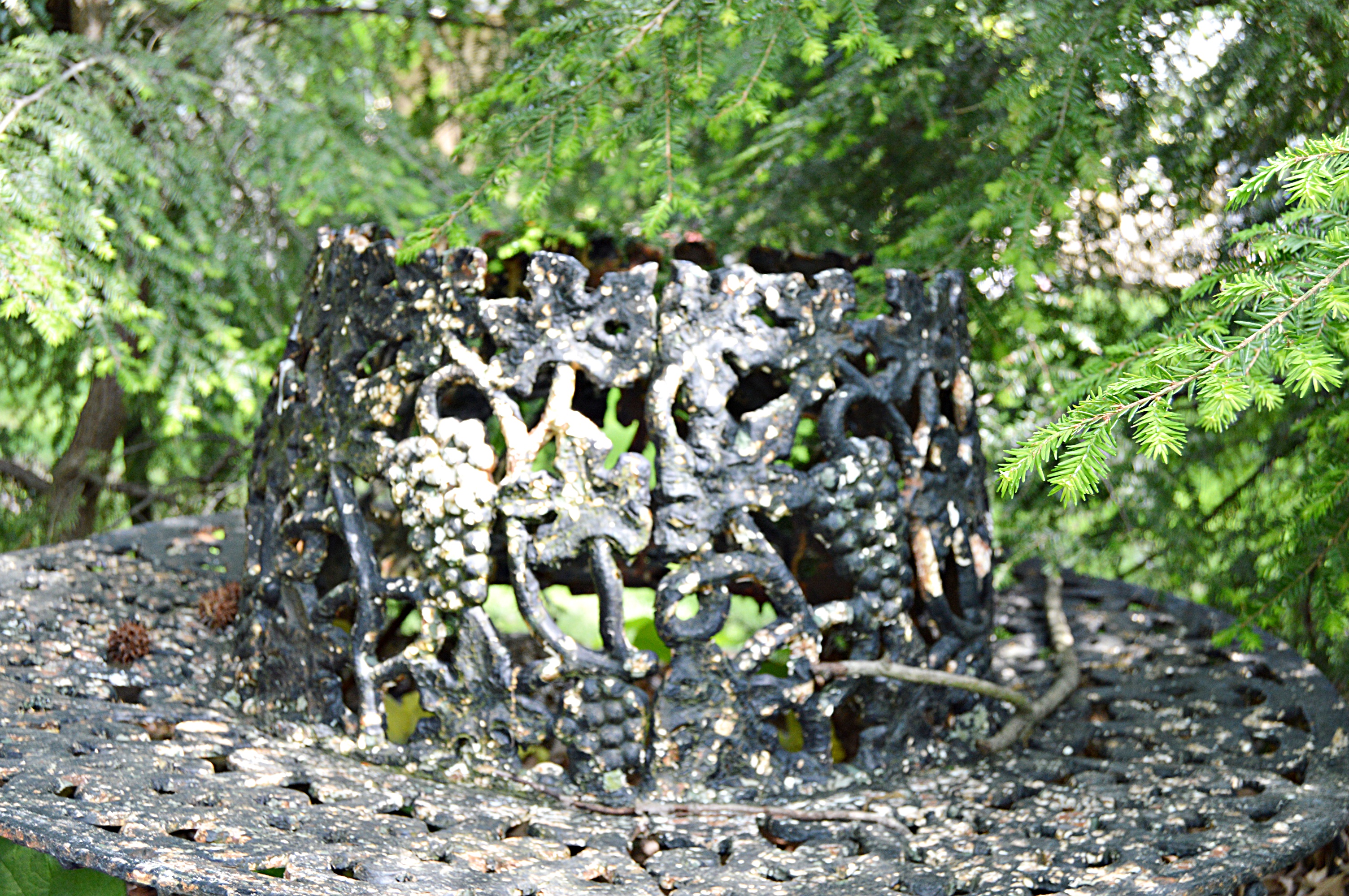 Vintage Cast Iron Circular Tree Surround Bench