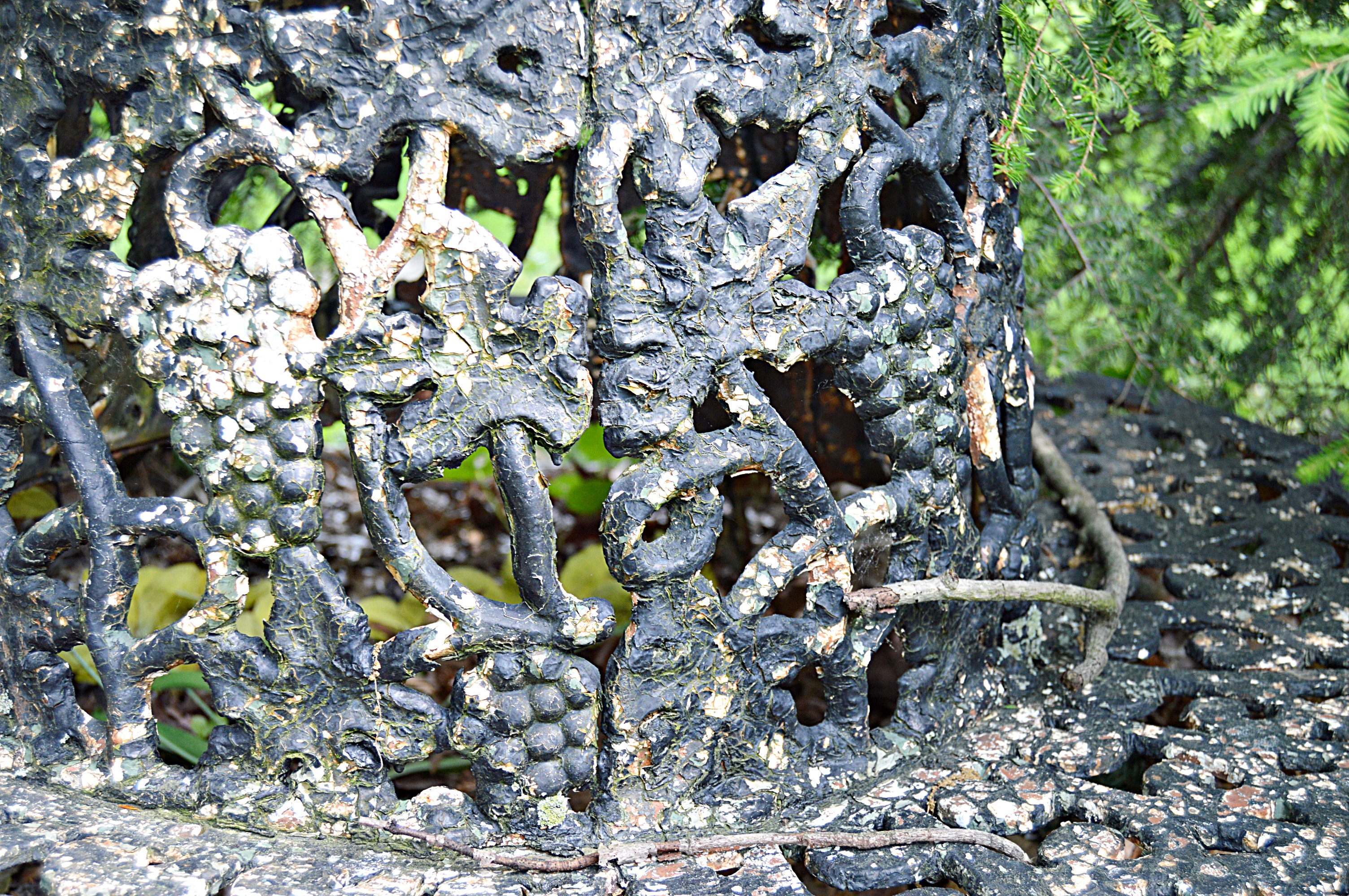 Vintage Cast Iron Circular Tree Surround Bench