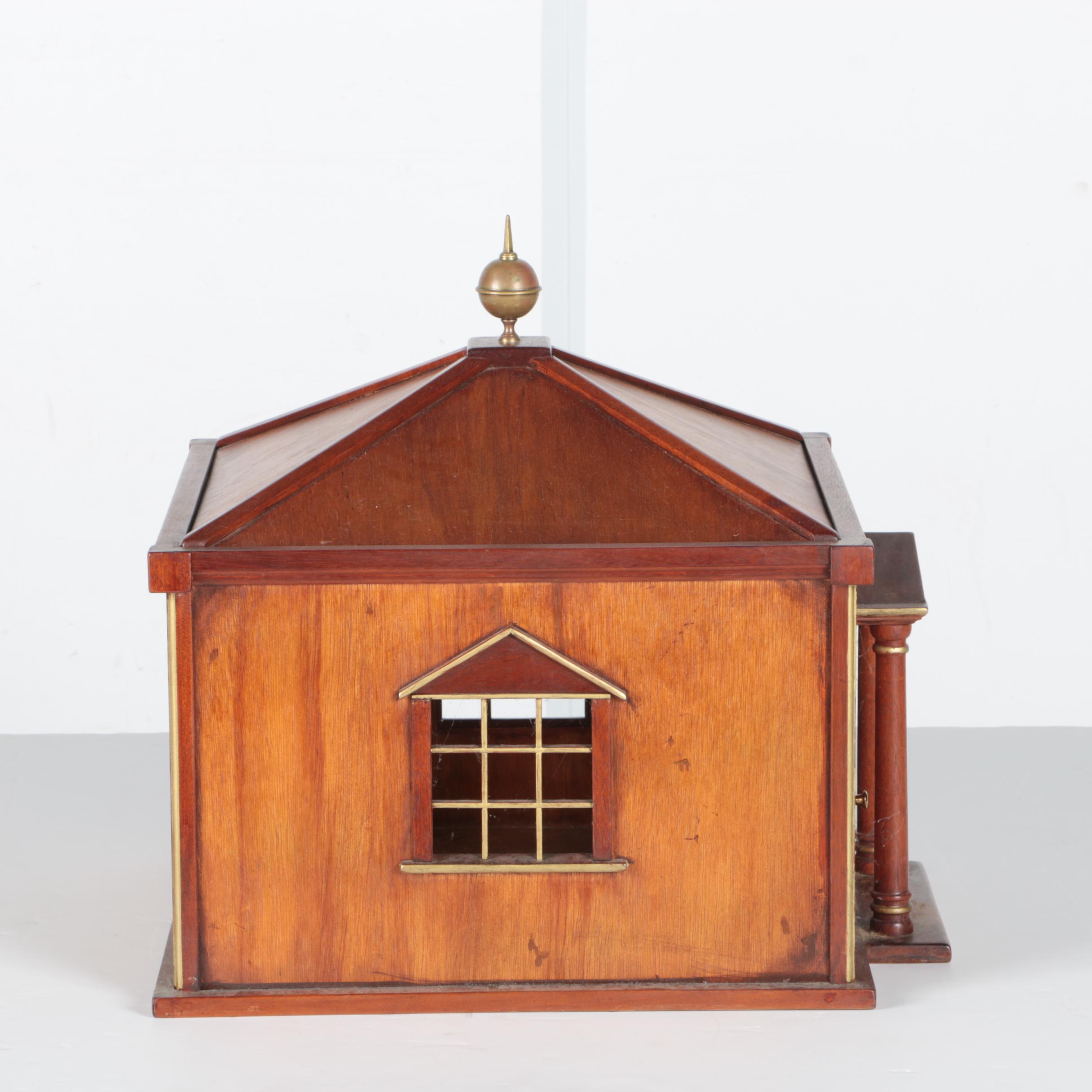 Wooden Pet House and Small Carrier