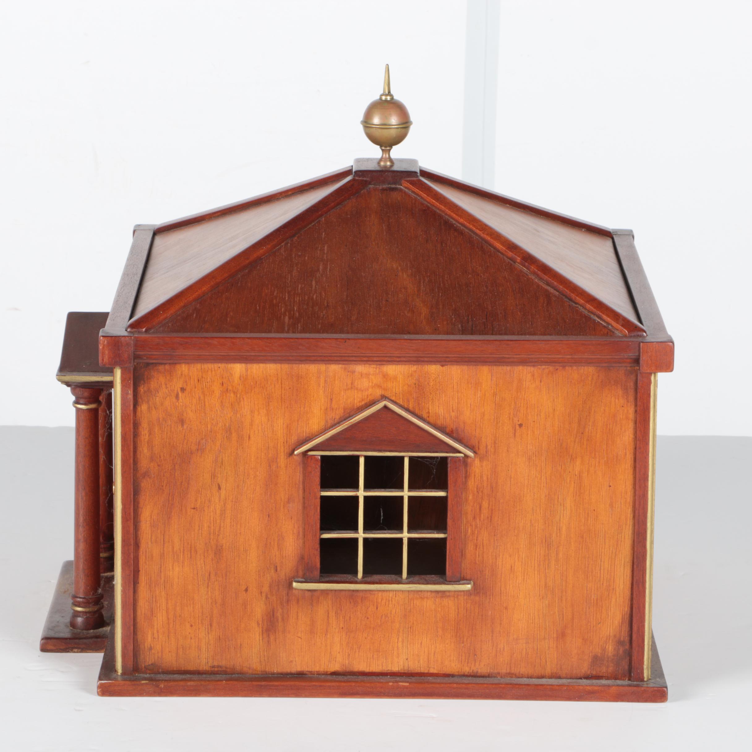 Wooden Pet House and Small Carrier
