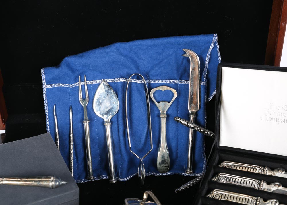 Silver Plate Tableware and Décor Featuring Towle