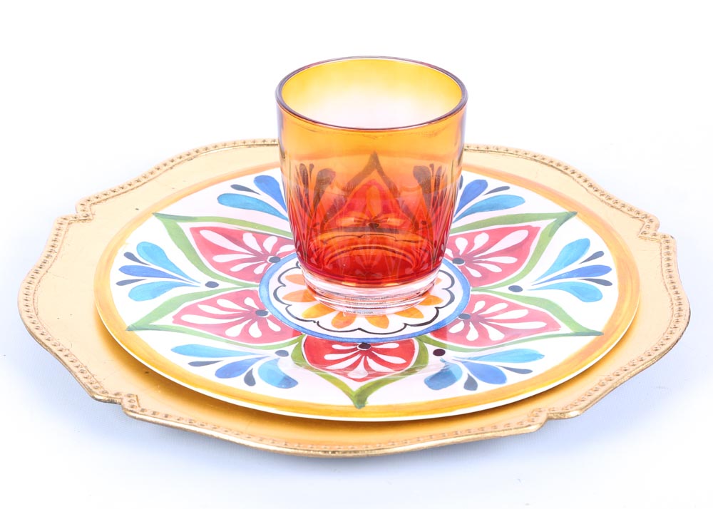 Melamine Place Setting for Four