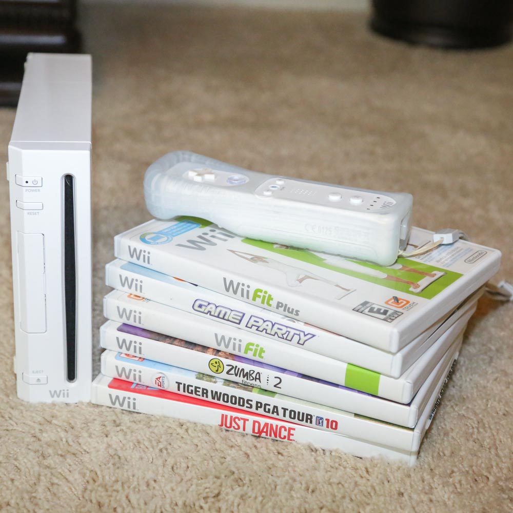 Wii System with Games