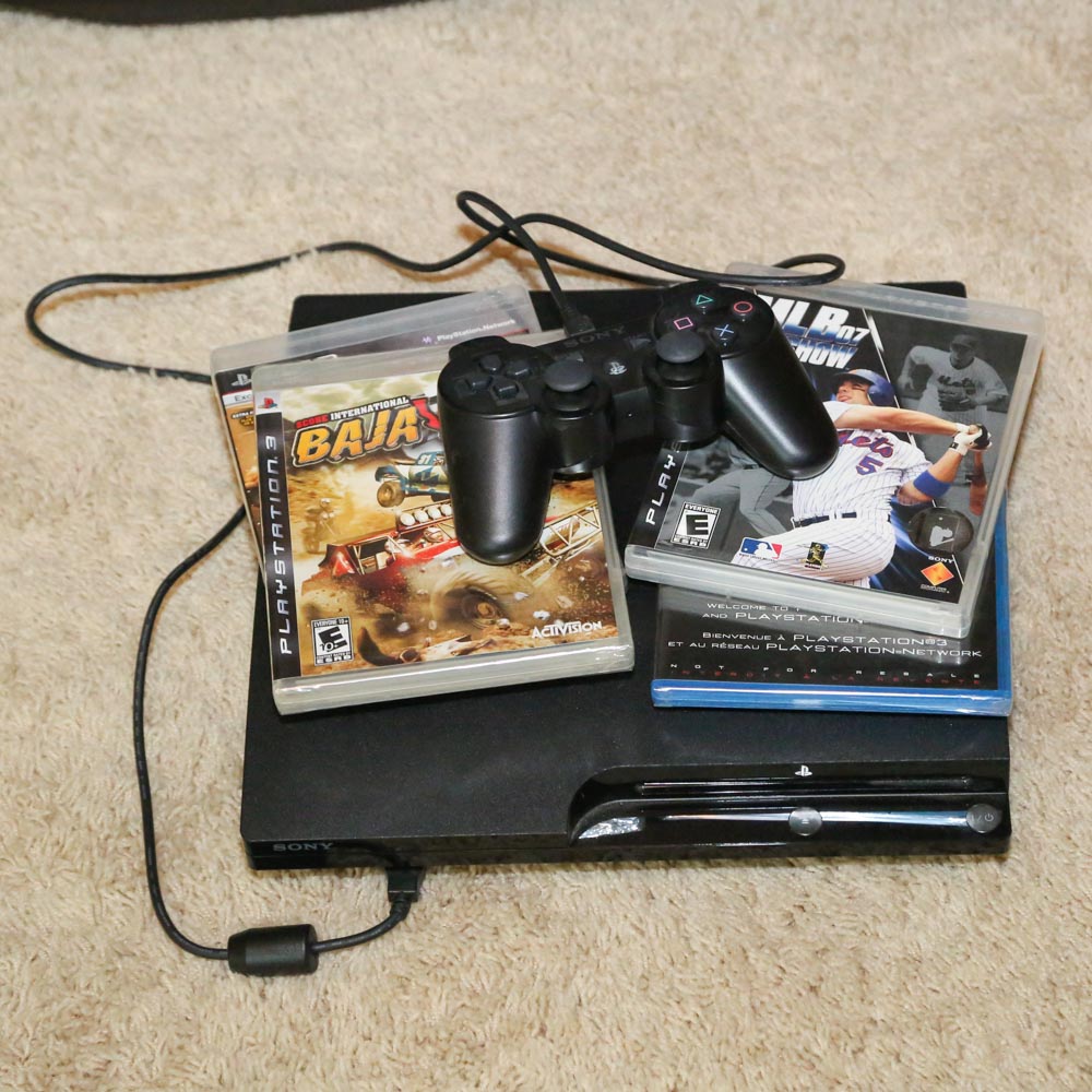 Playstation 3 with Games