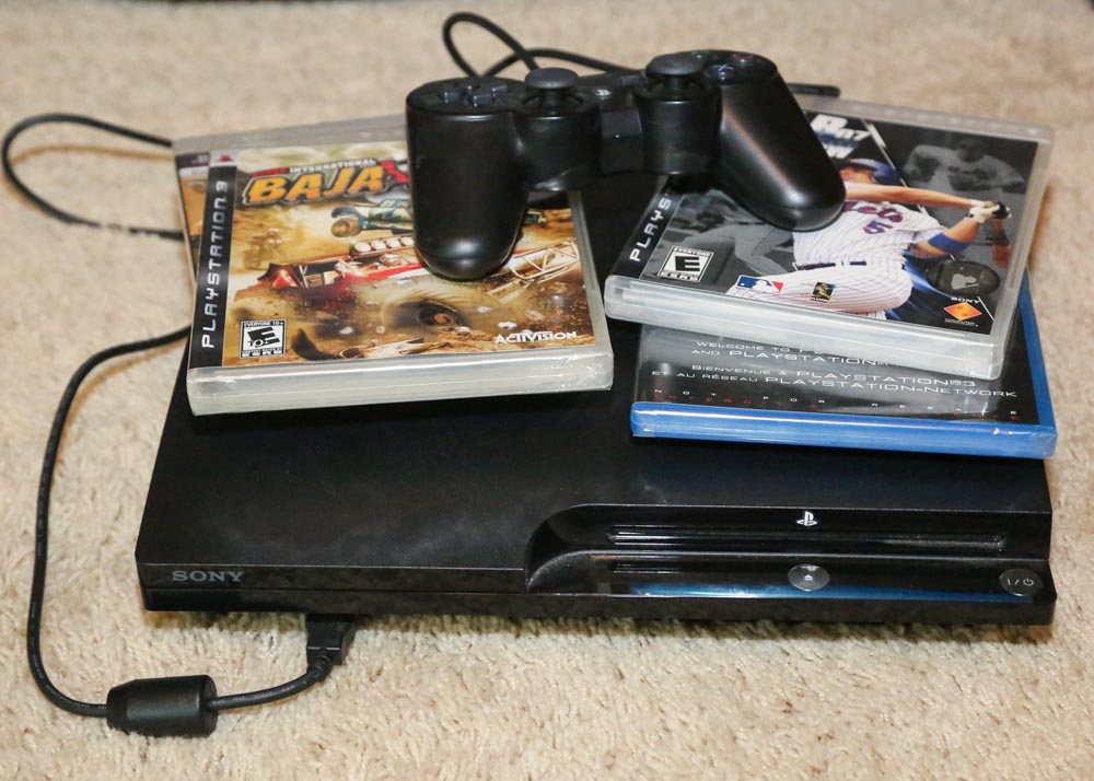 Playstation 3 with Games