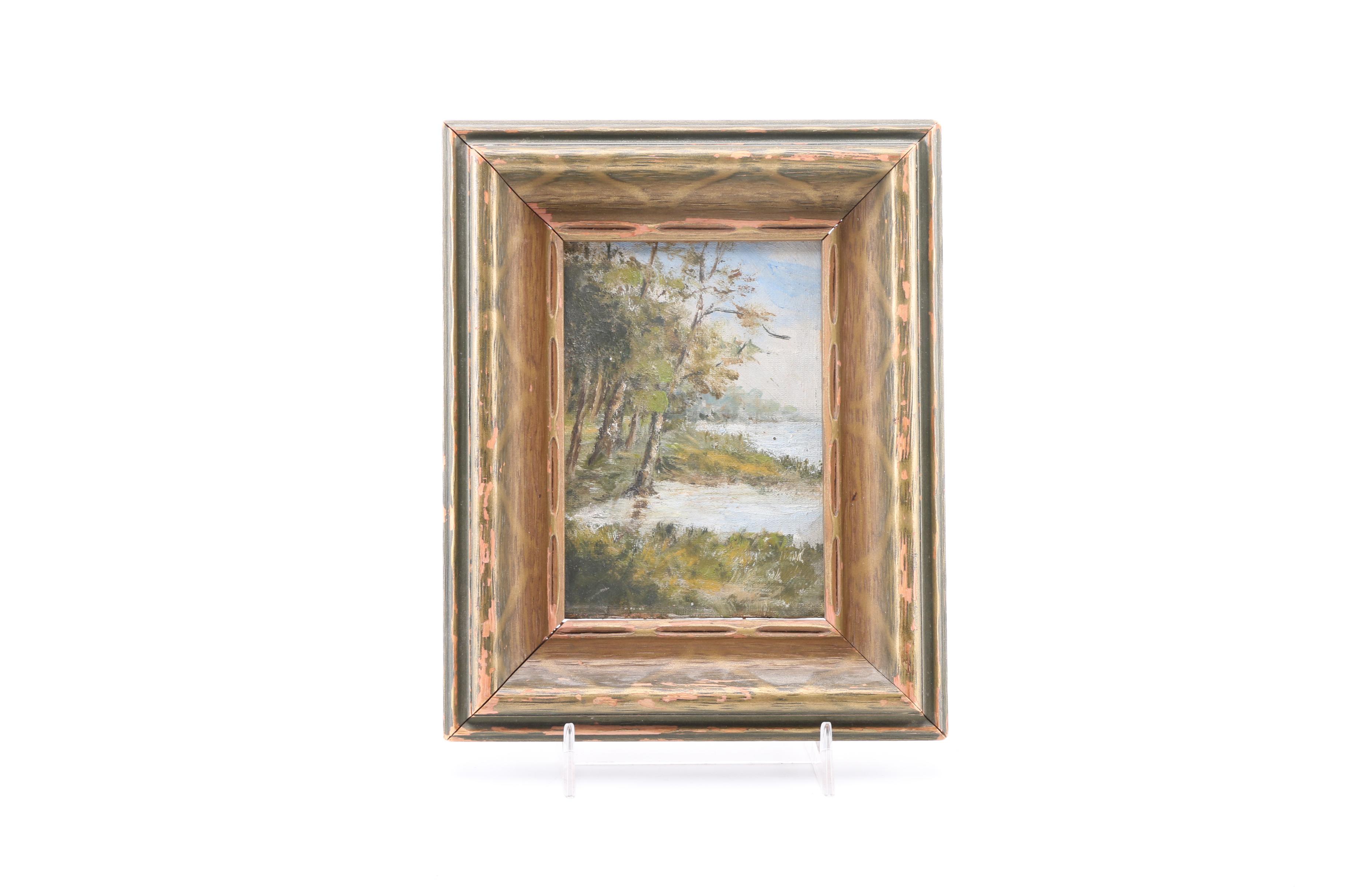 Three Vintage Landscape Oil Paintings