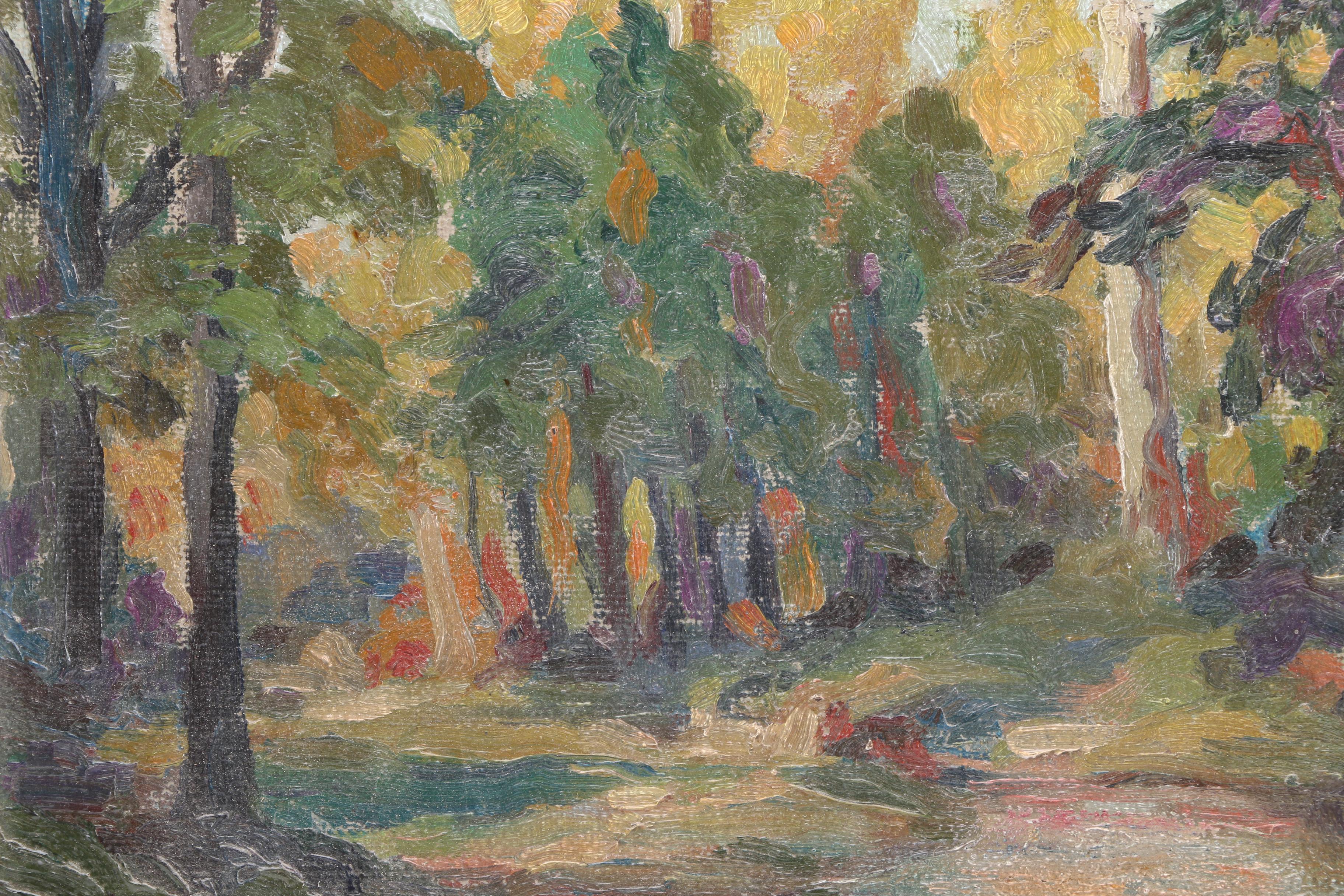 Three Vintage Landscape Oil Paintings