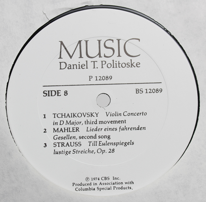 Instrumental, Musical Theater and Classical Theme Records