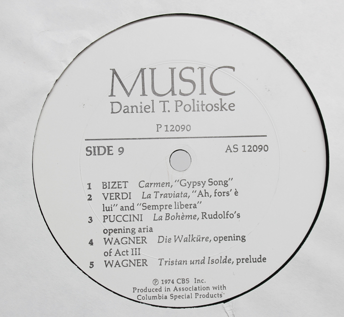 Instrumental, Musical Theater and Classical Theme Records