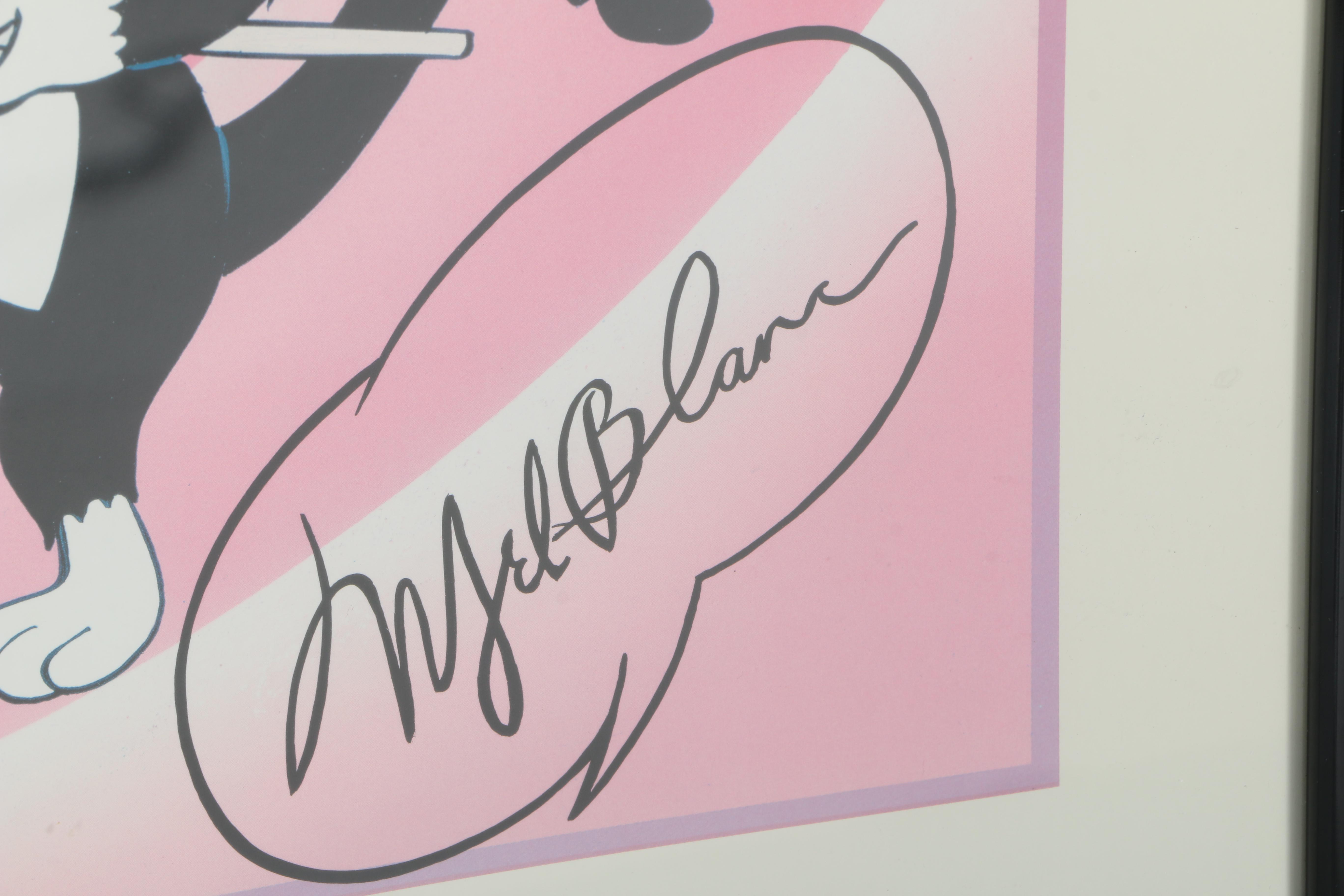 Warner Brothers Golden Jubilee Poster From Museum of Modern Art