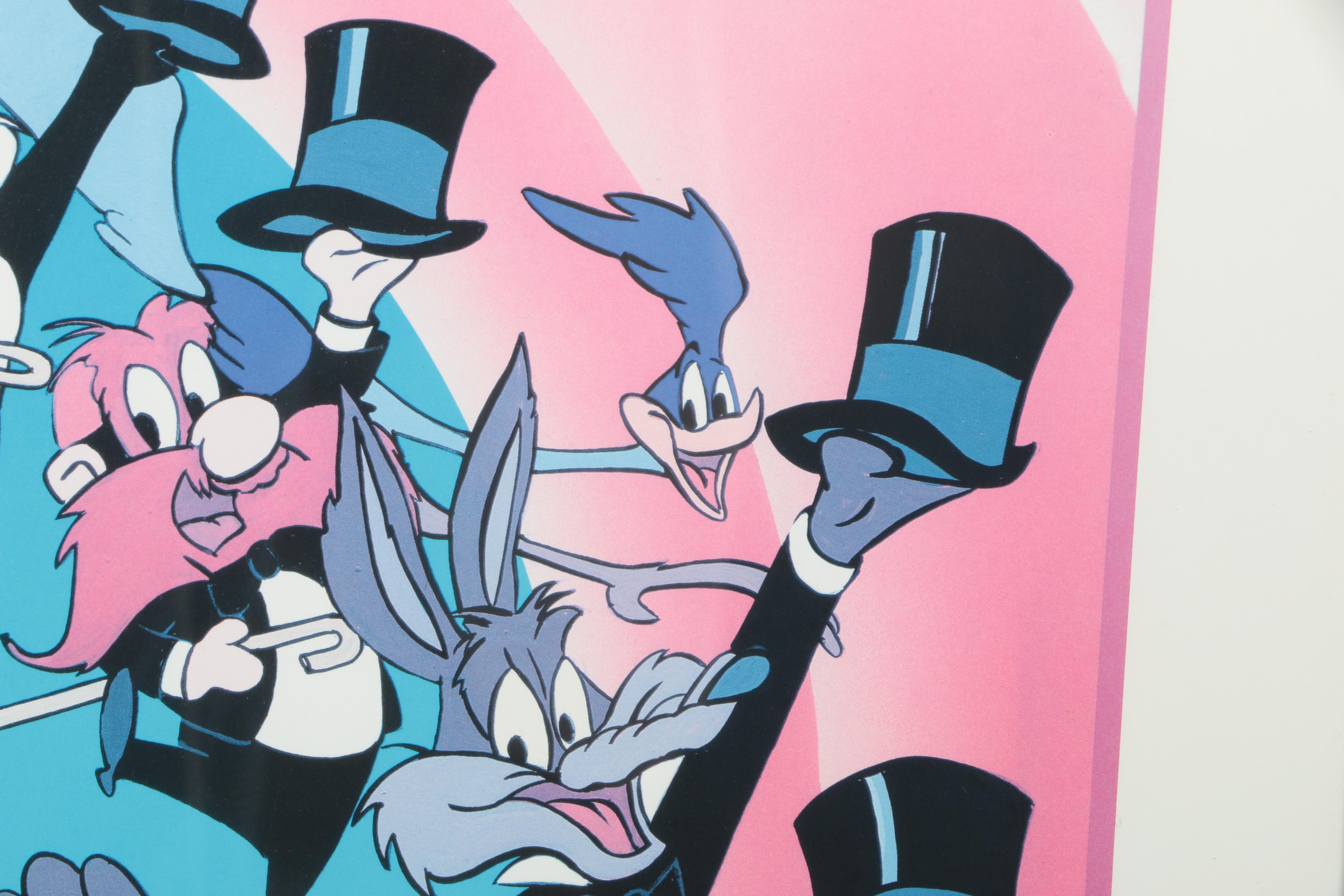 Warner Brothers Golden Jubilee Poster From Museum of Modern Art