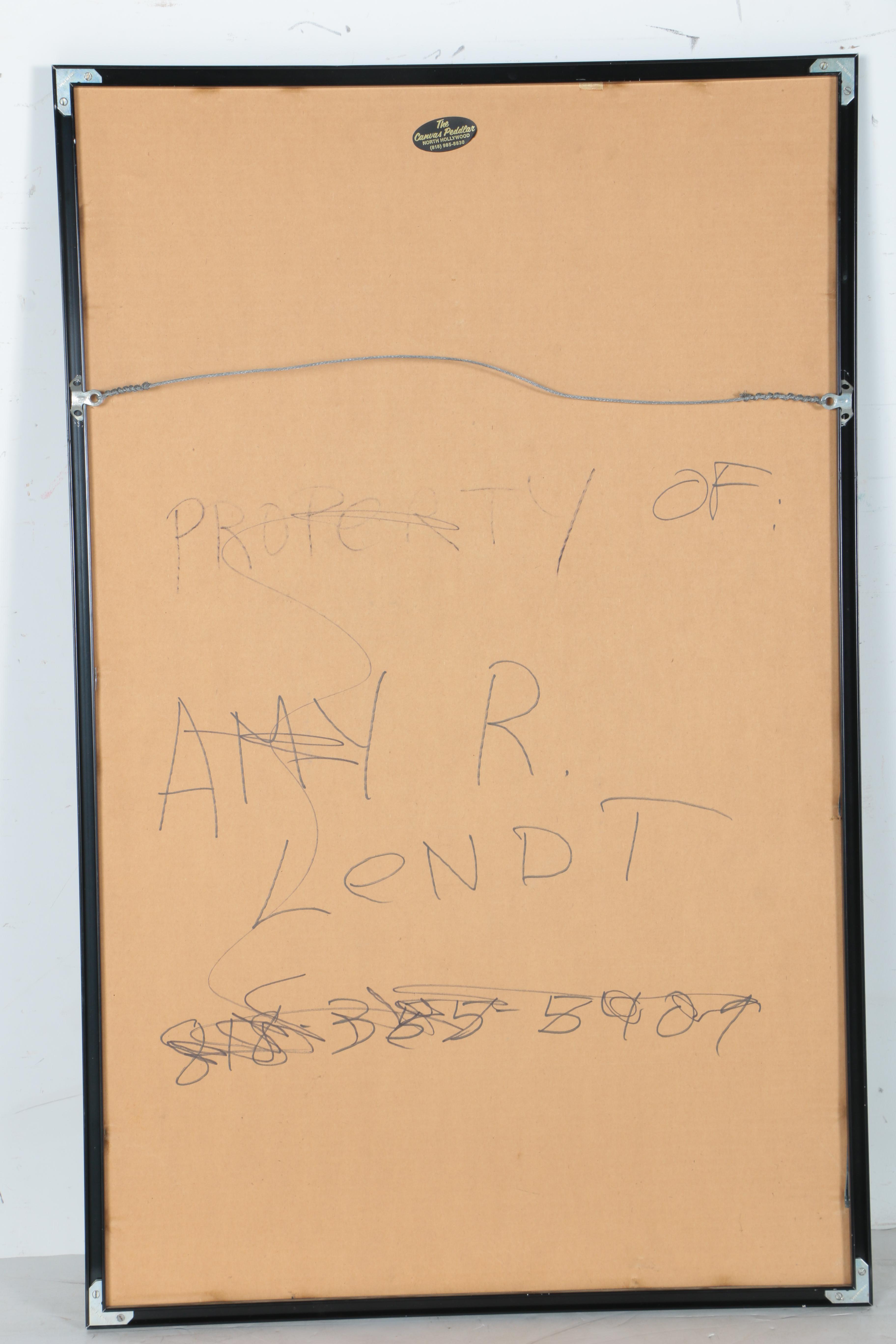 Warner Brothers Golden Jubilee Poster From Museum of Modern Art