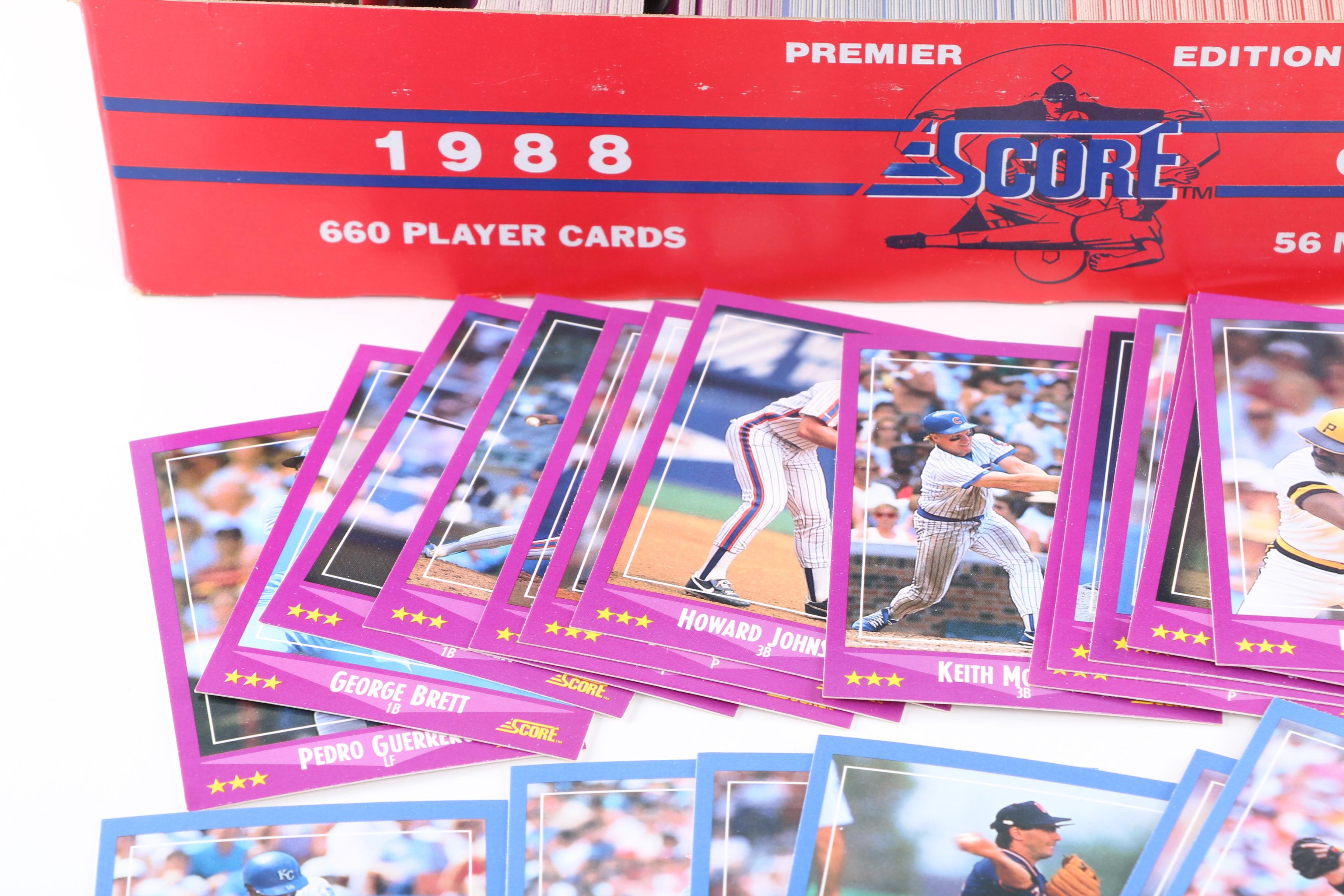 1988 Score Baseball Card Complete Set