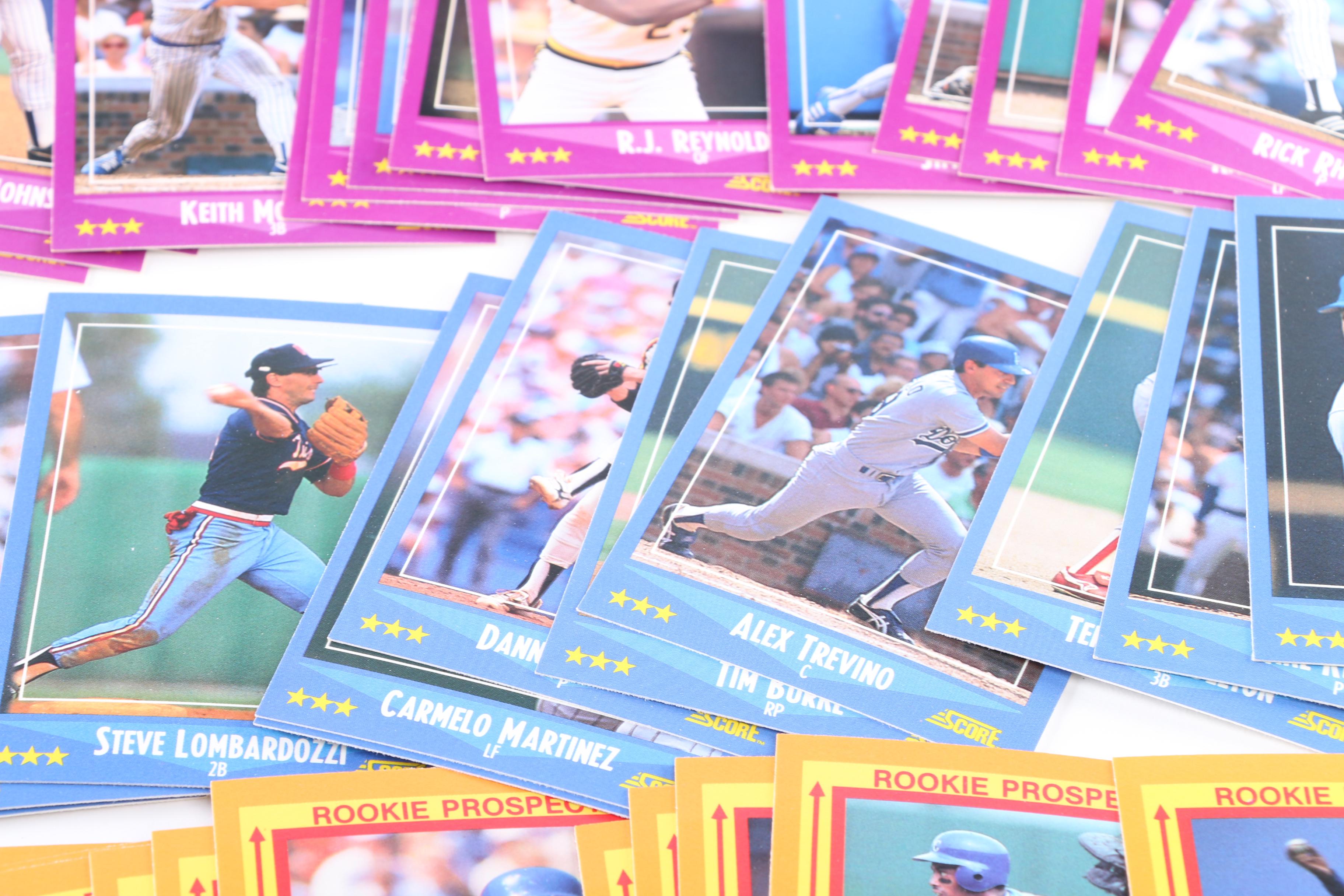 1988 Score Baseball Card Complete Set