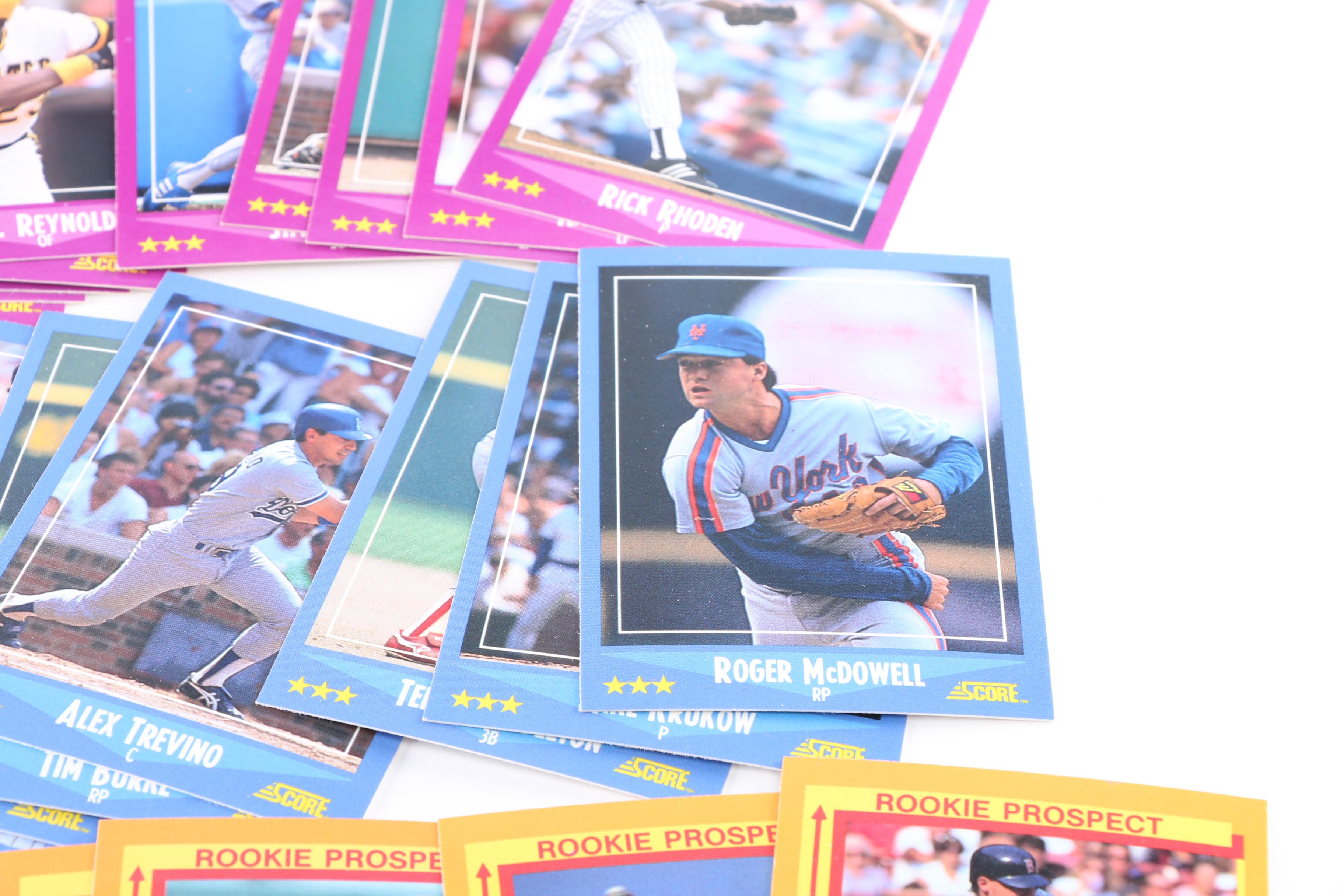 1988 Score Baseball Card Complete Set