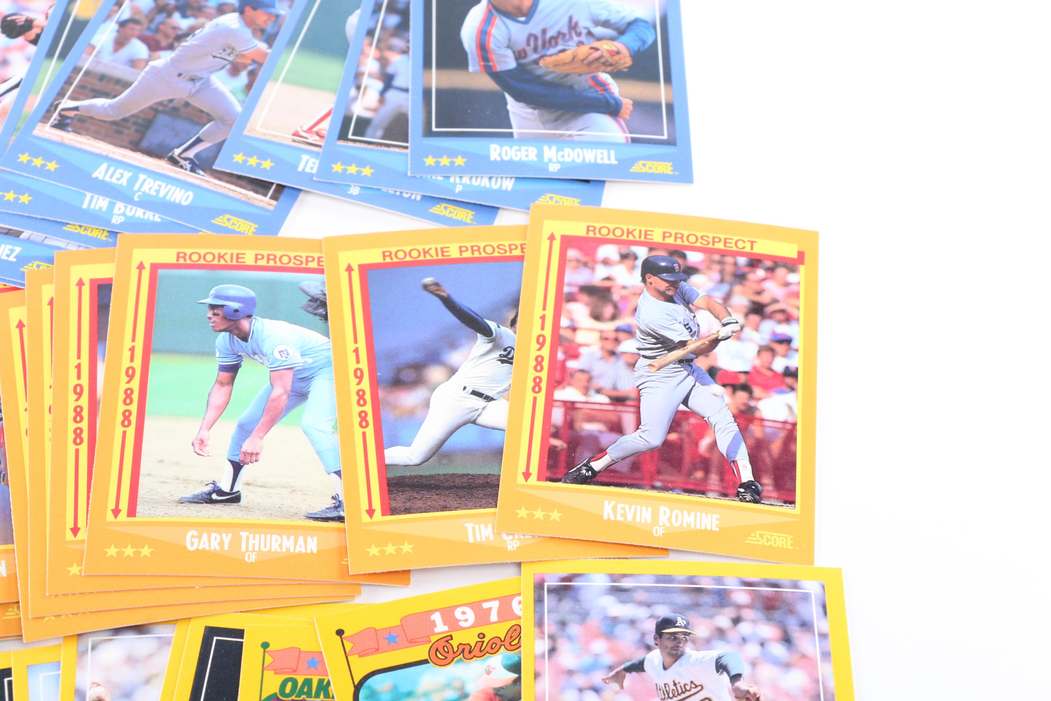 1988 Score Baseball Card Complete Set