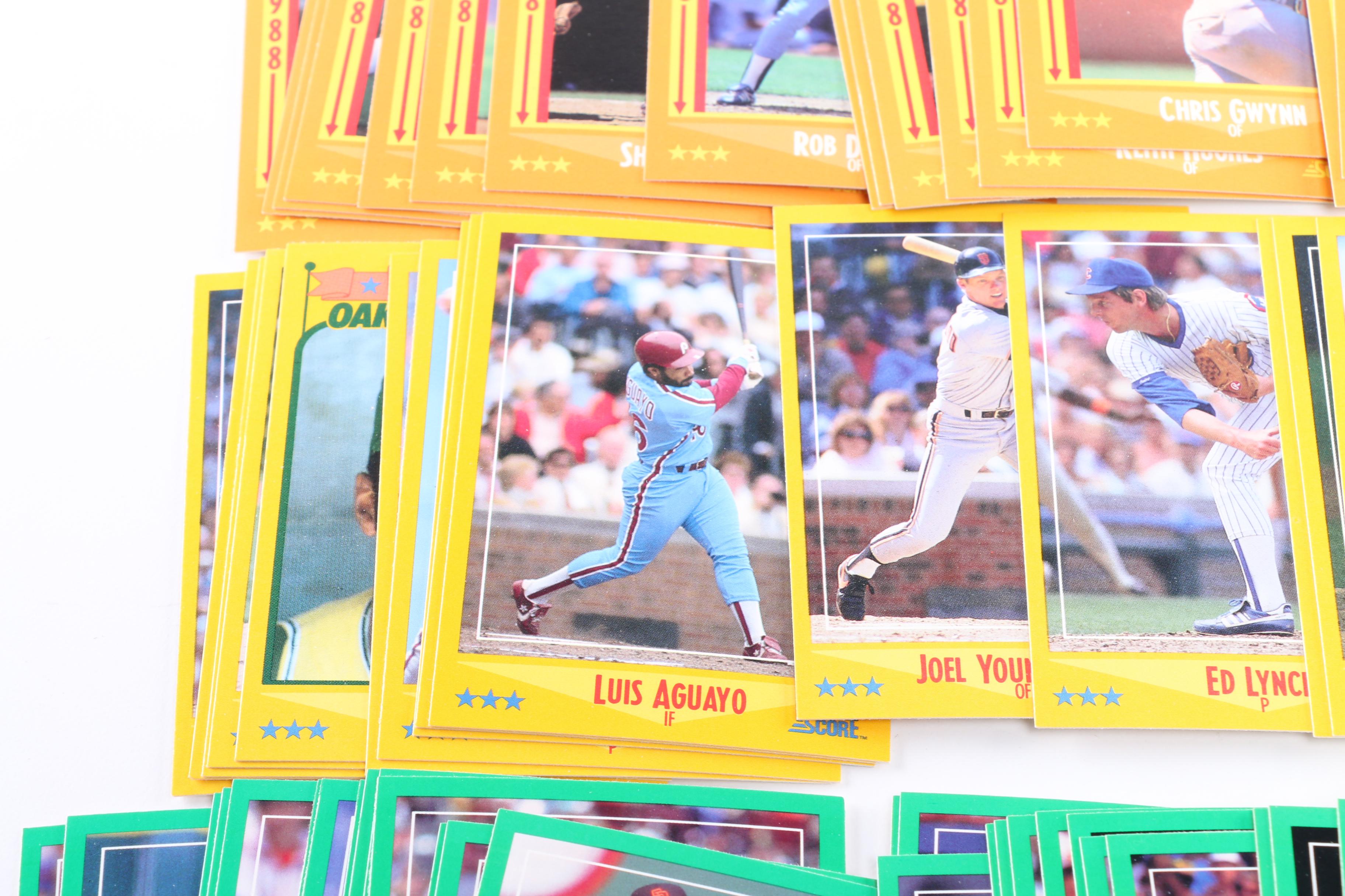 1988 Score Baseball Card Complete Set