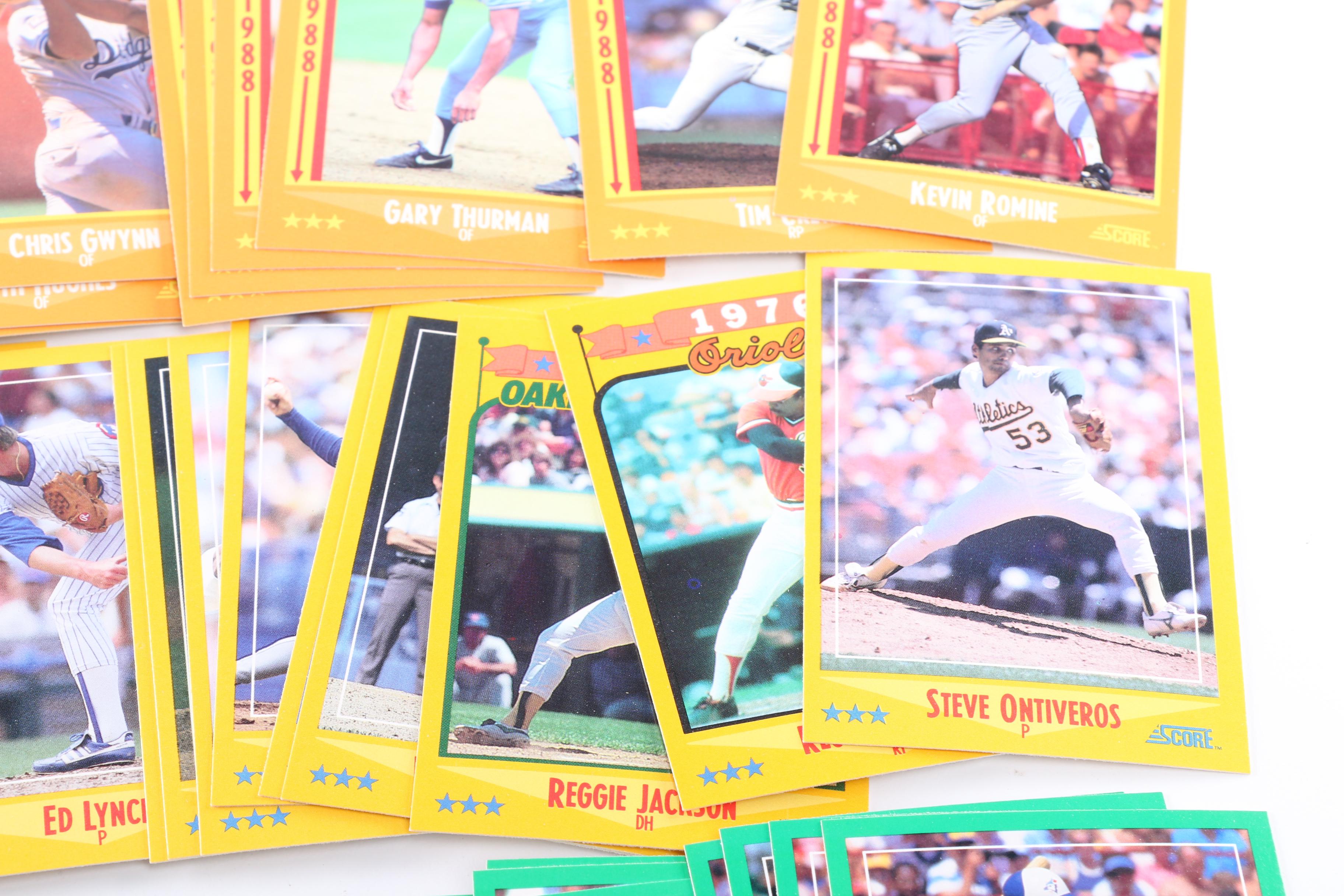 1988 Score Baseball Card Complete Set