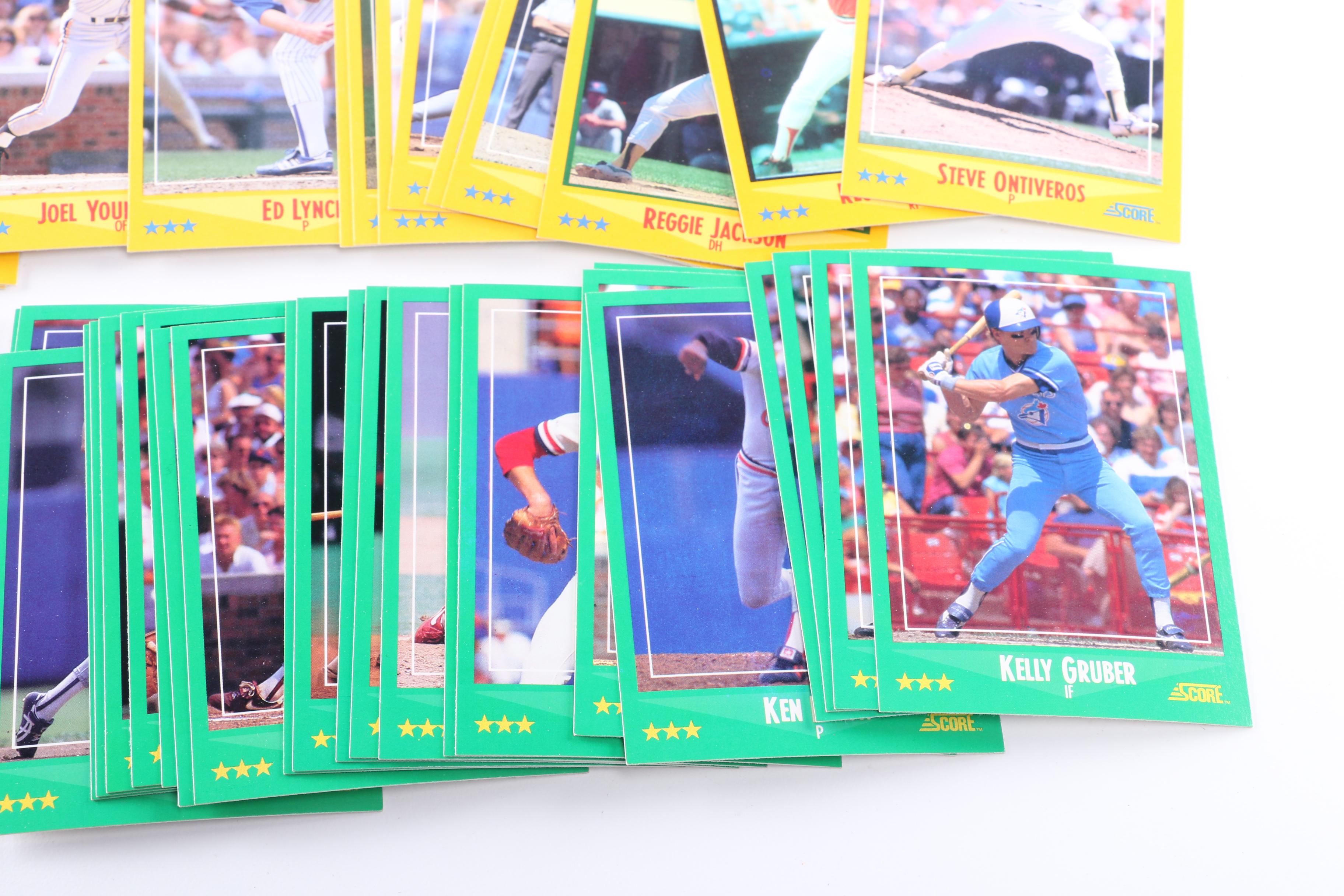 1988 Score Baseball Card Complete Set