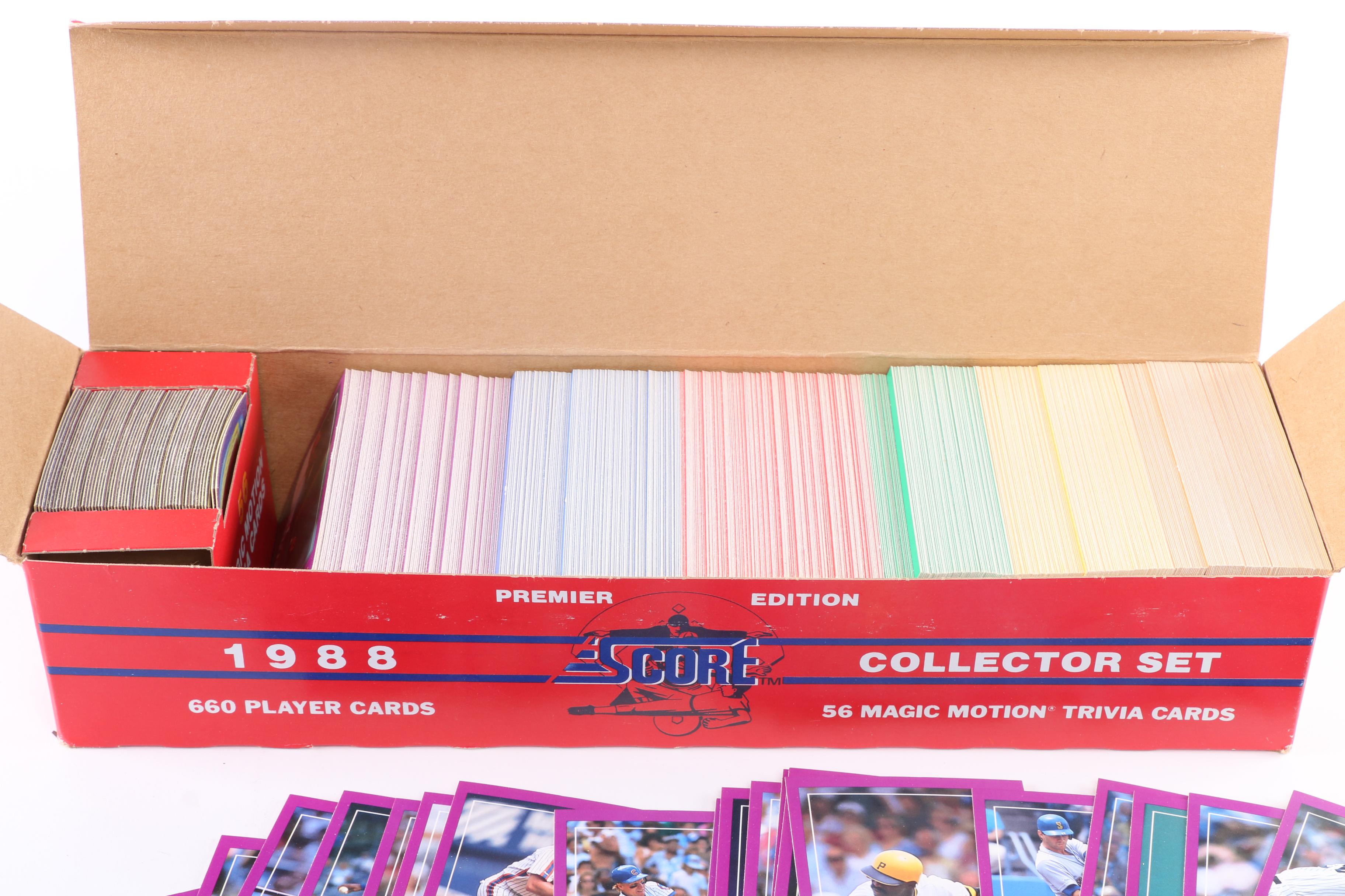 1988 Score Baseball Card Complete Set