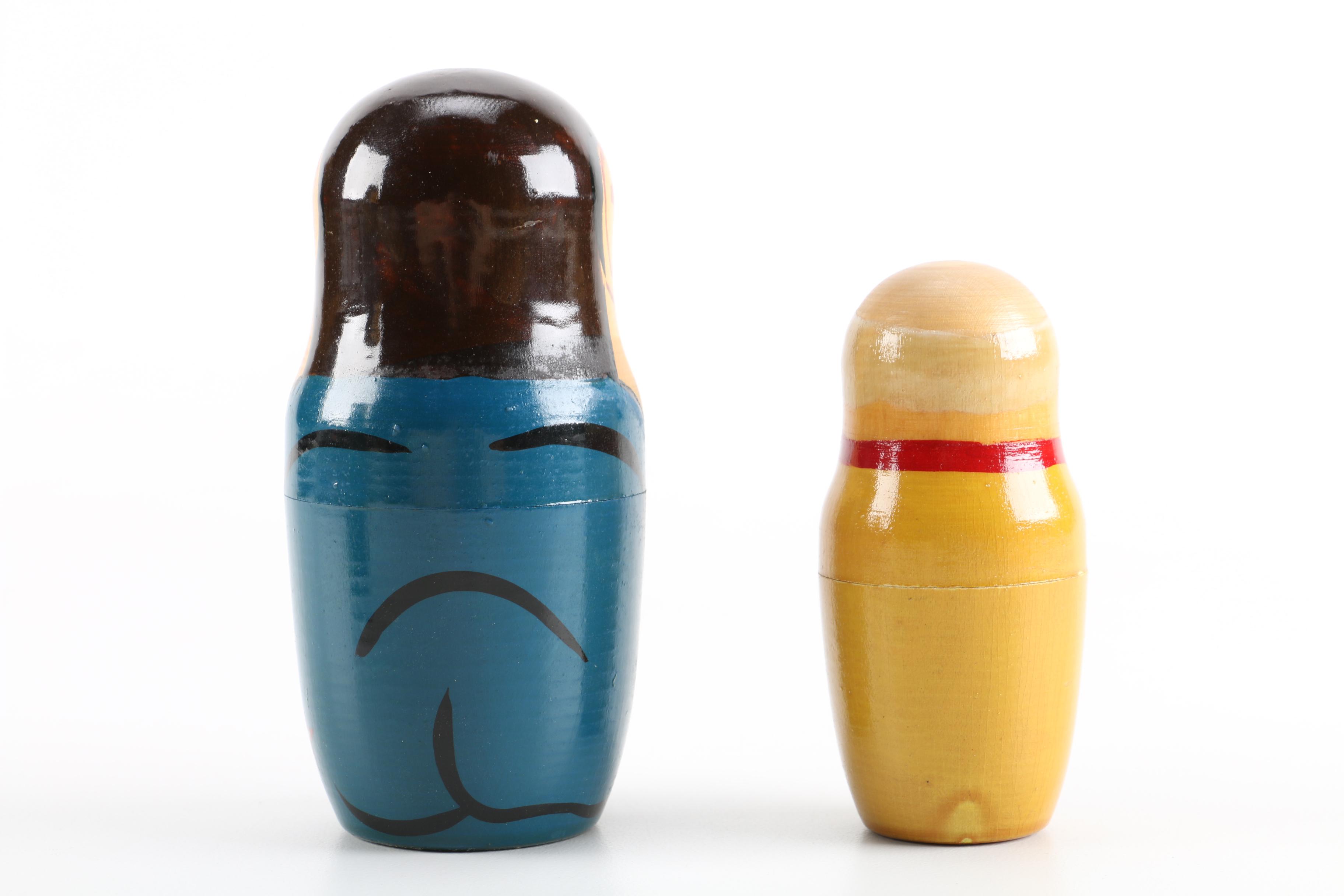 Soviet Era Nesting Dolls