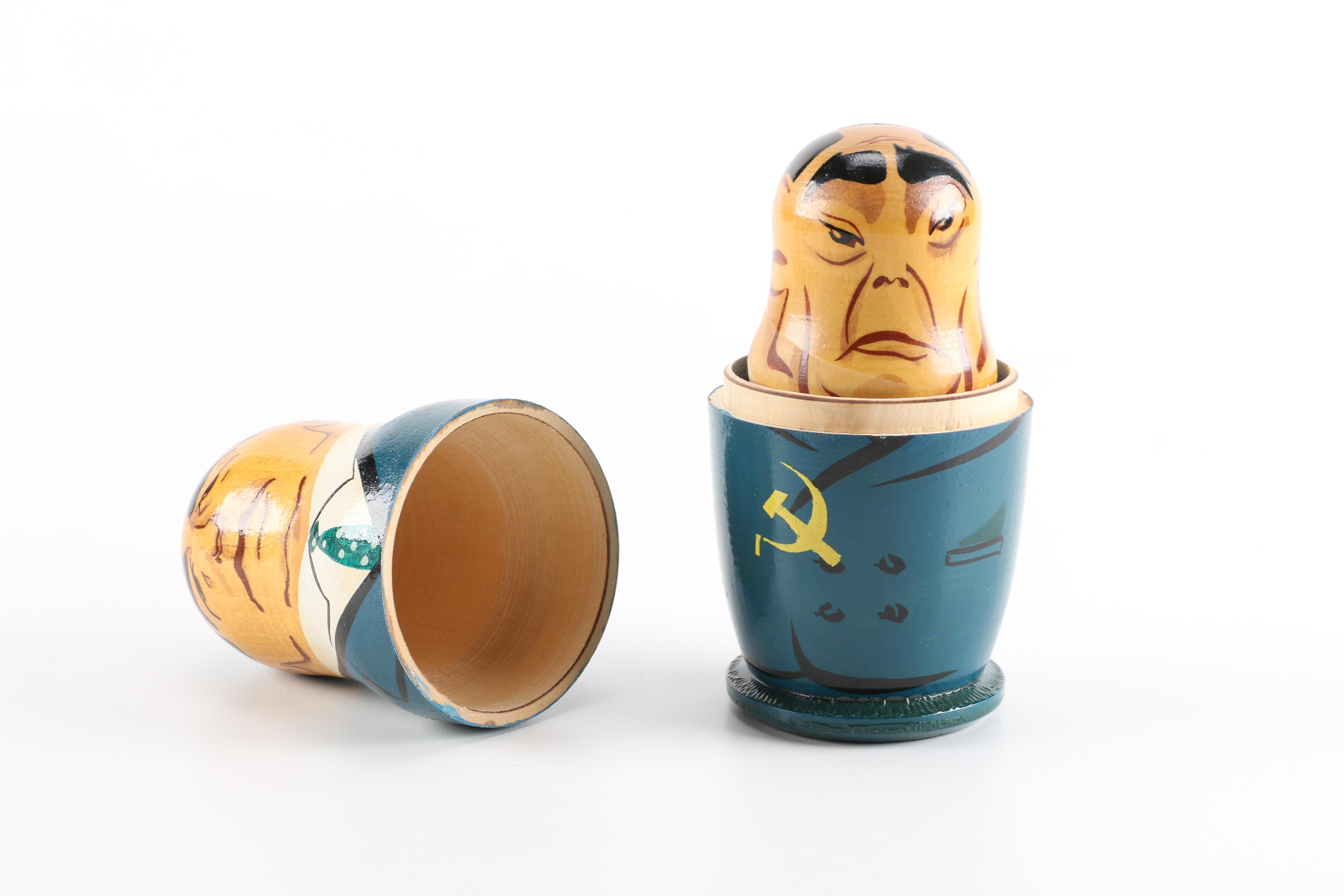Soviet Era Nesting Dolls