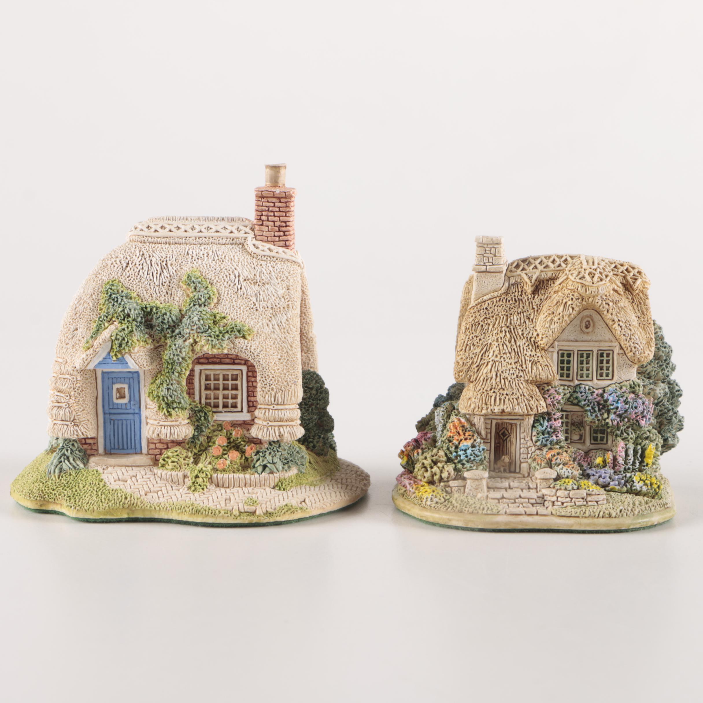 Vintage Miniature Cottages Including Lilliput Lane, John Hine and Disney for Goebel