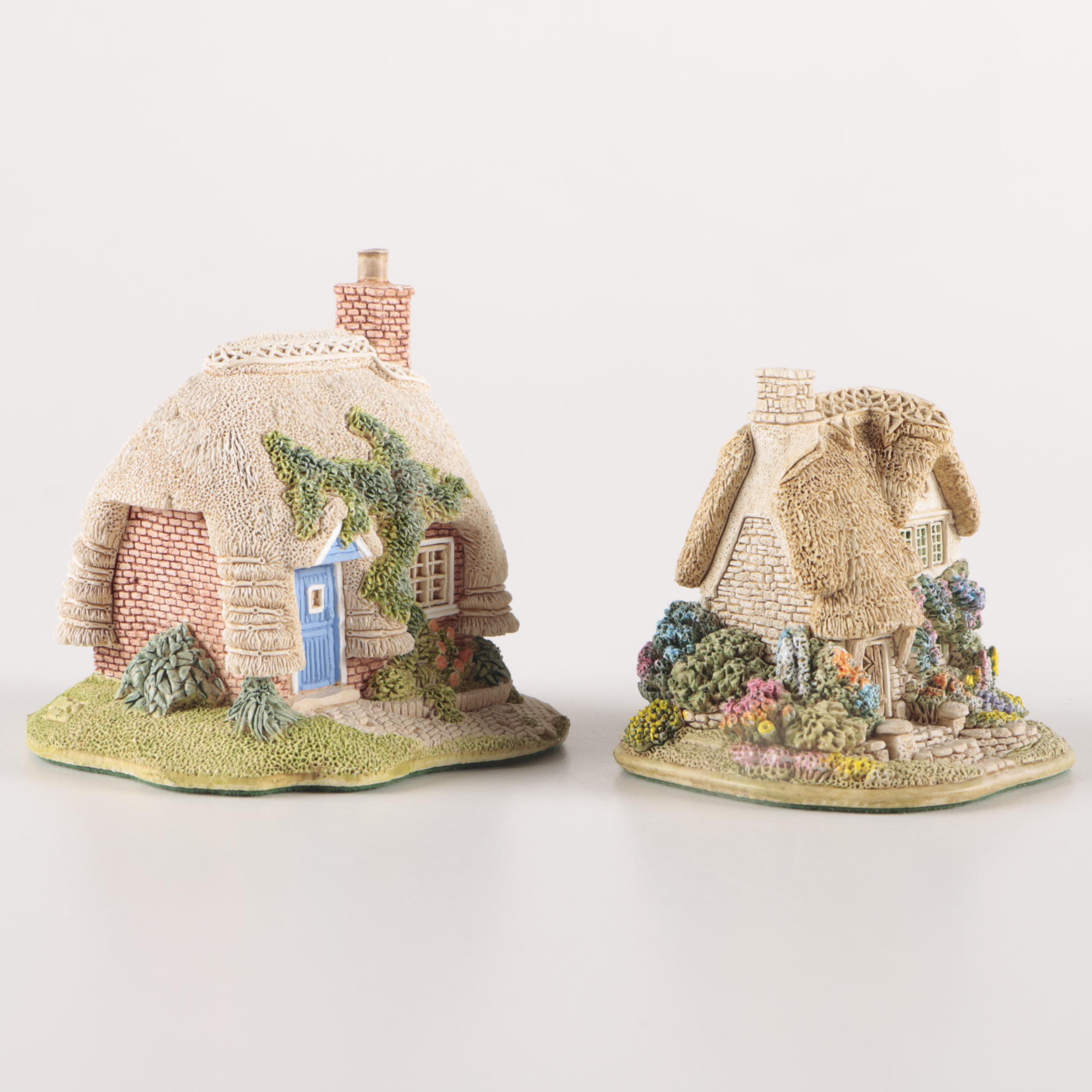 Vintage Miniature Cottages Including Lilliput Lane, John Hine and Disney for Goebel