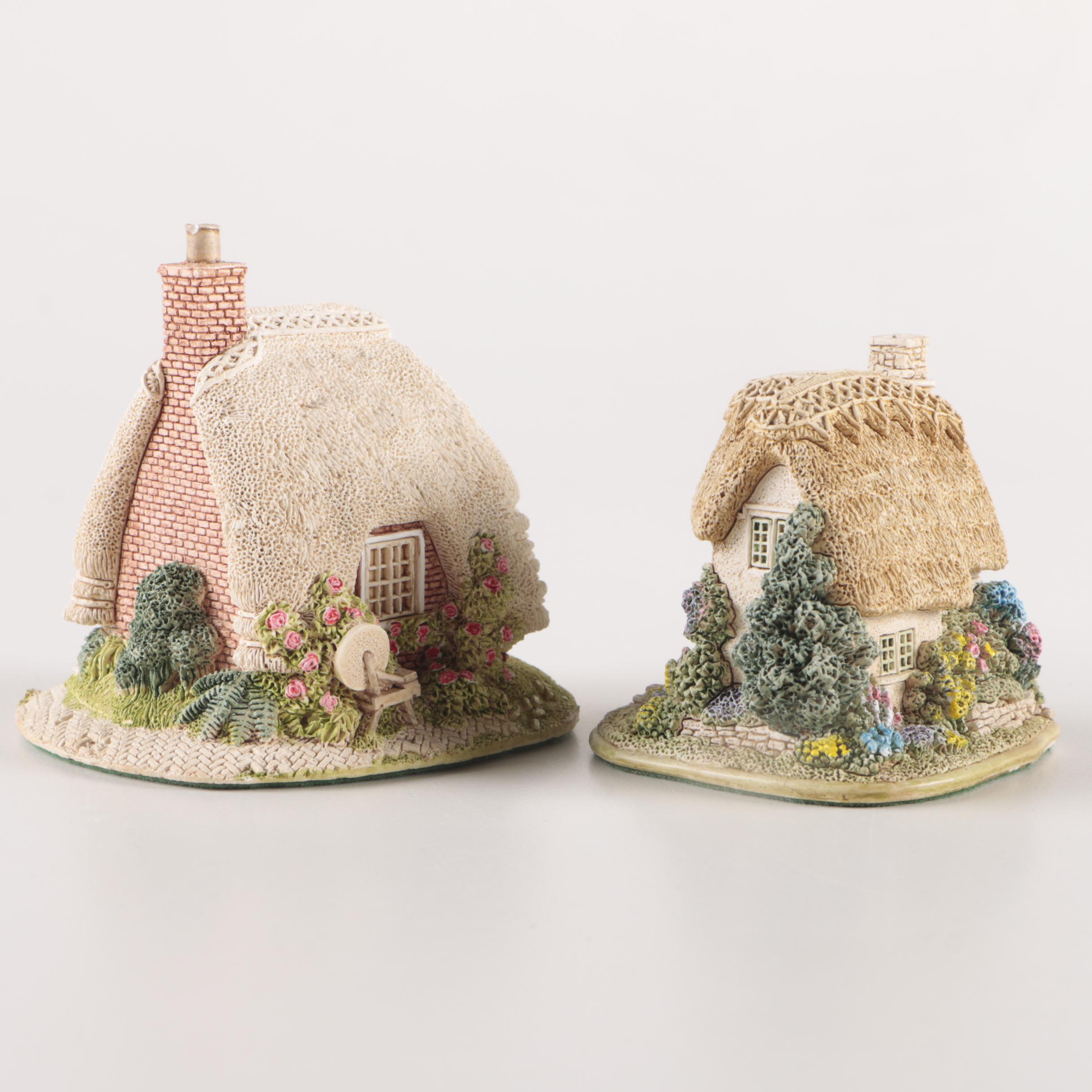 Vintage Miniature Cottages Including Lilliput Lane, John Hine and Disney for Goebel