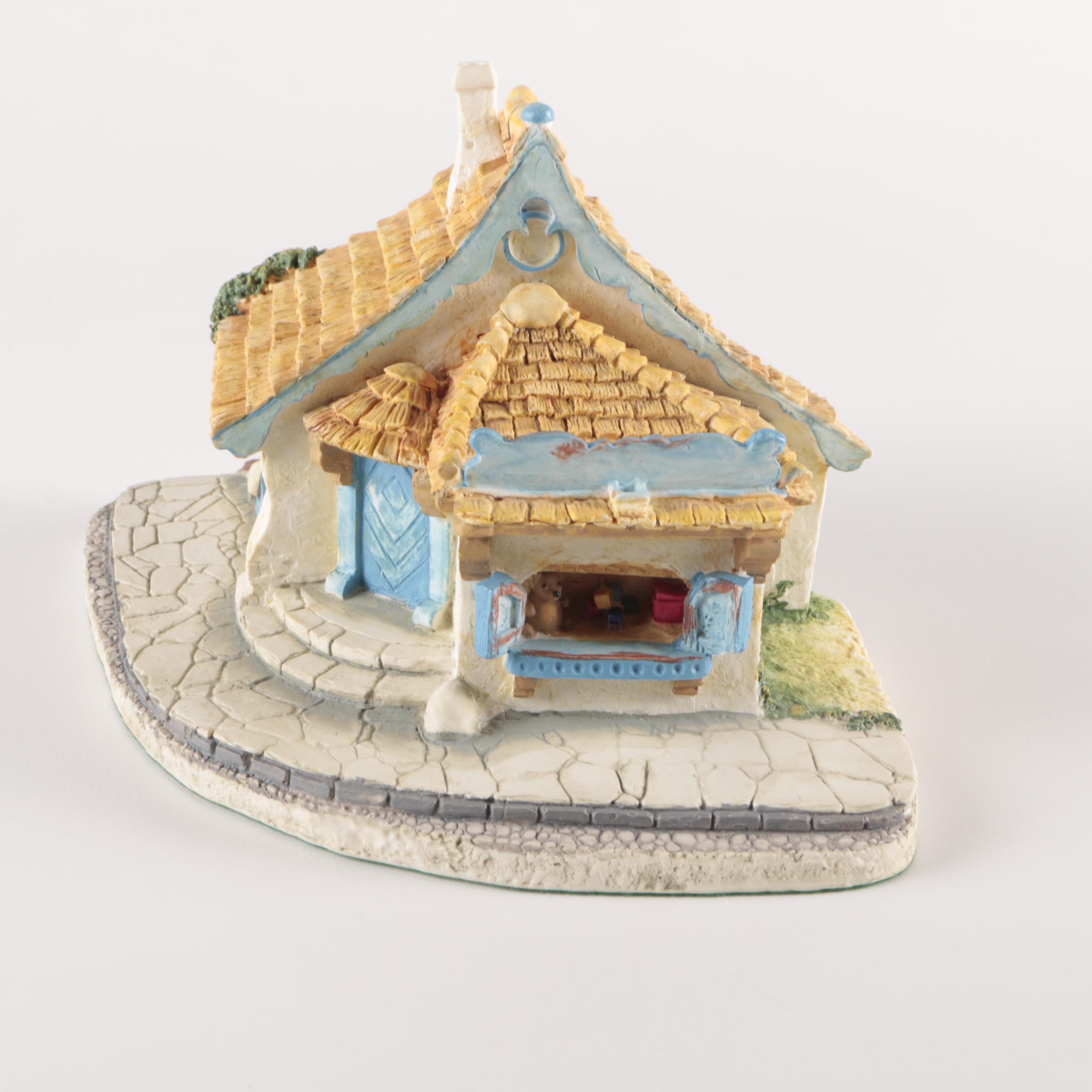 Vintage Miniature Cottages Including Lilliput Lane, John Hine and Disney for Goebel