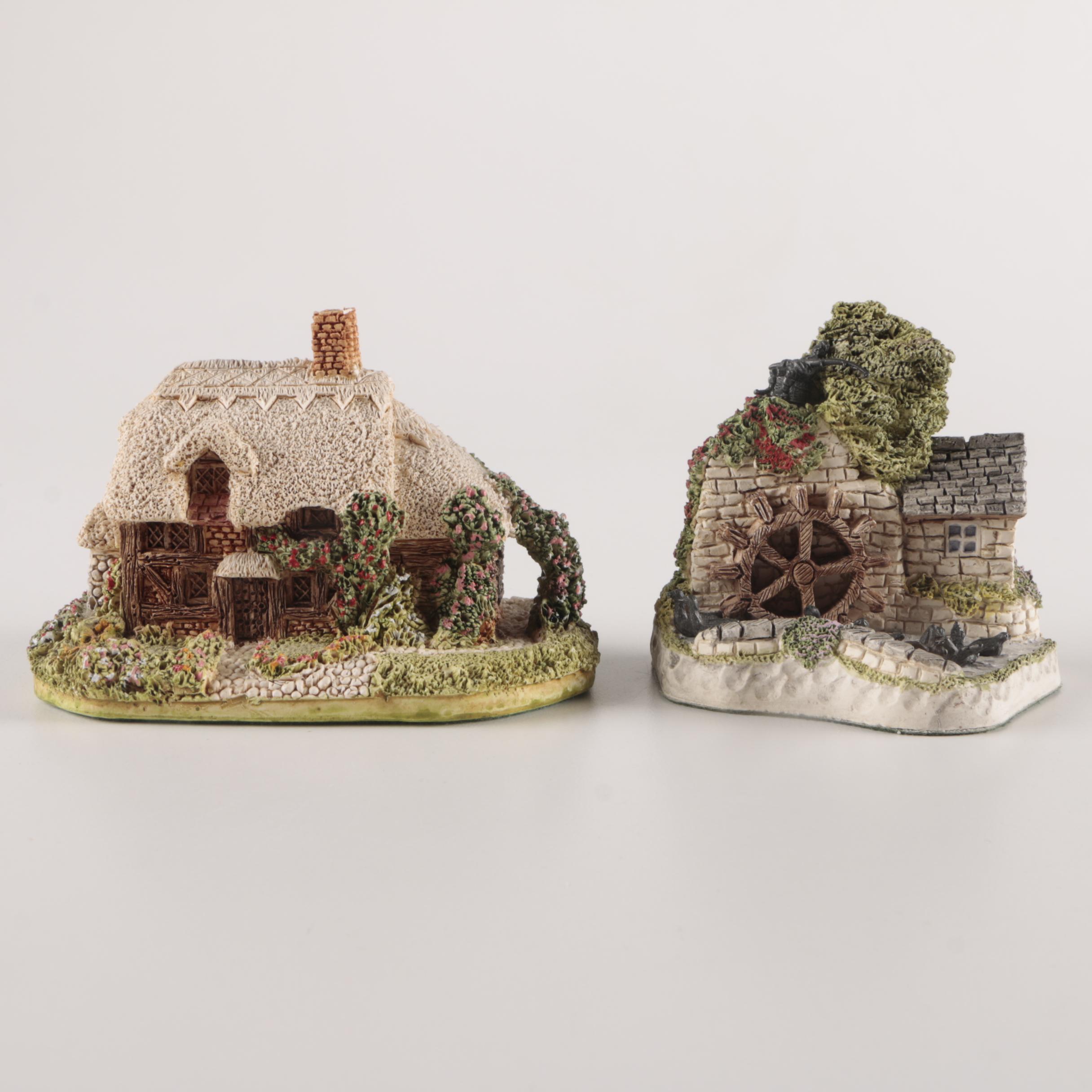 Vintage Miniature Cottages Including Lilliput Lane, John Hine and Disney for Goebel