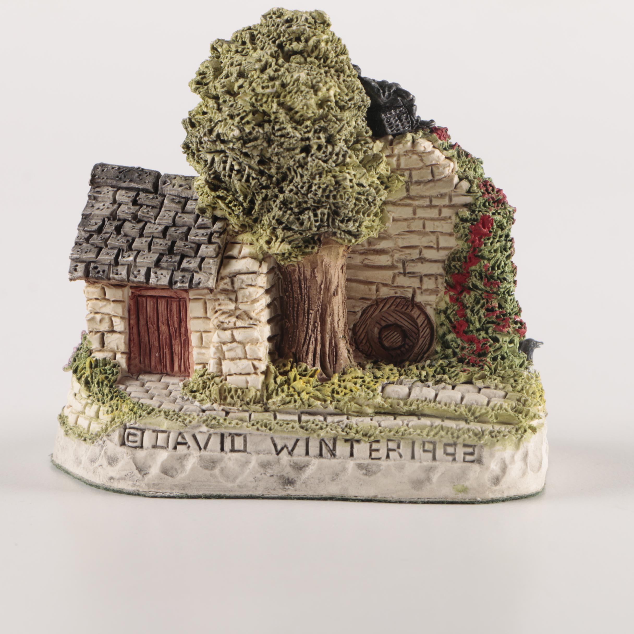 Vintage Miniature Cottages Including Lilliput Lane, John Hine and Disney for Goebel