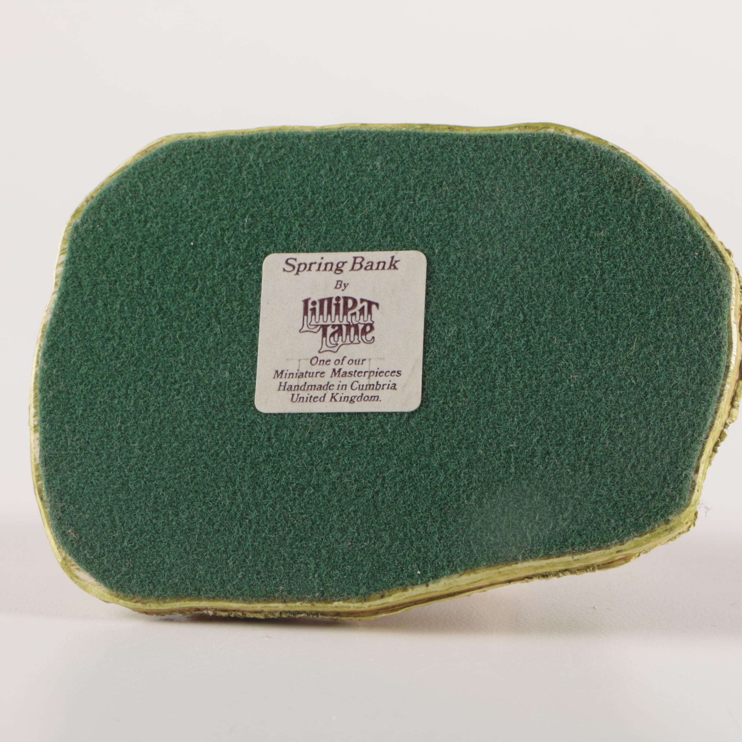 Vintage Miniature Cottages Including Lilliput Lane, John Hine and Disney for Goebel