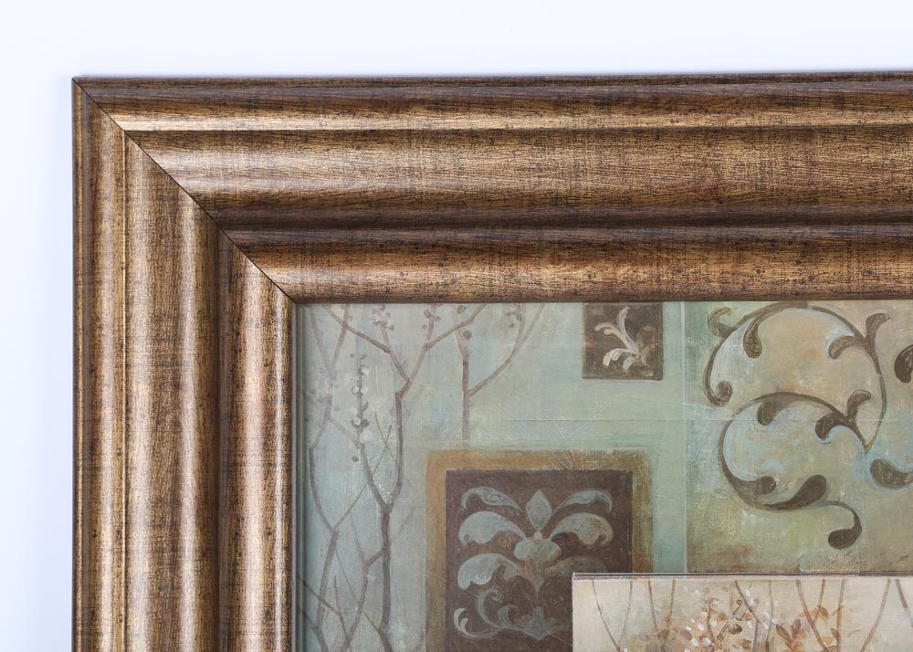 After Elaine Vollherstl Coordinating Bluebird Offset Lithographs